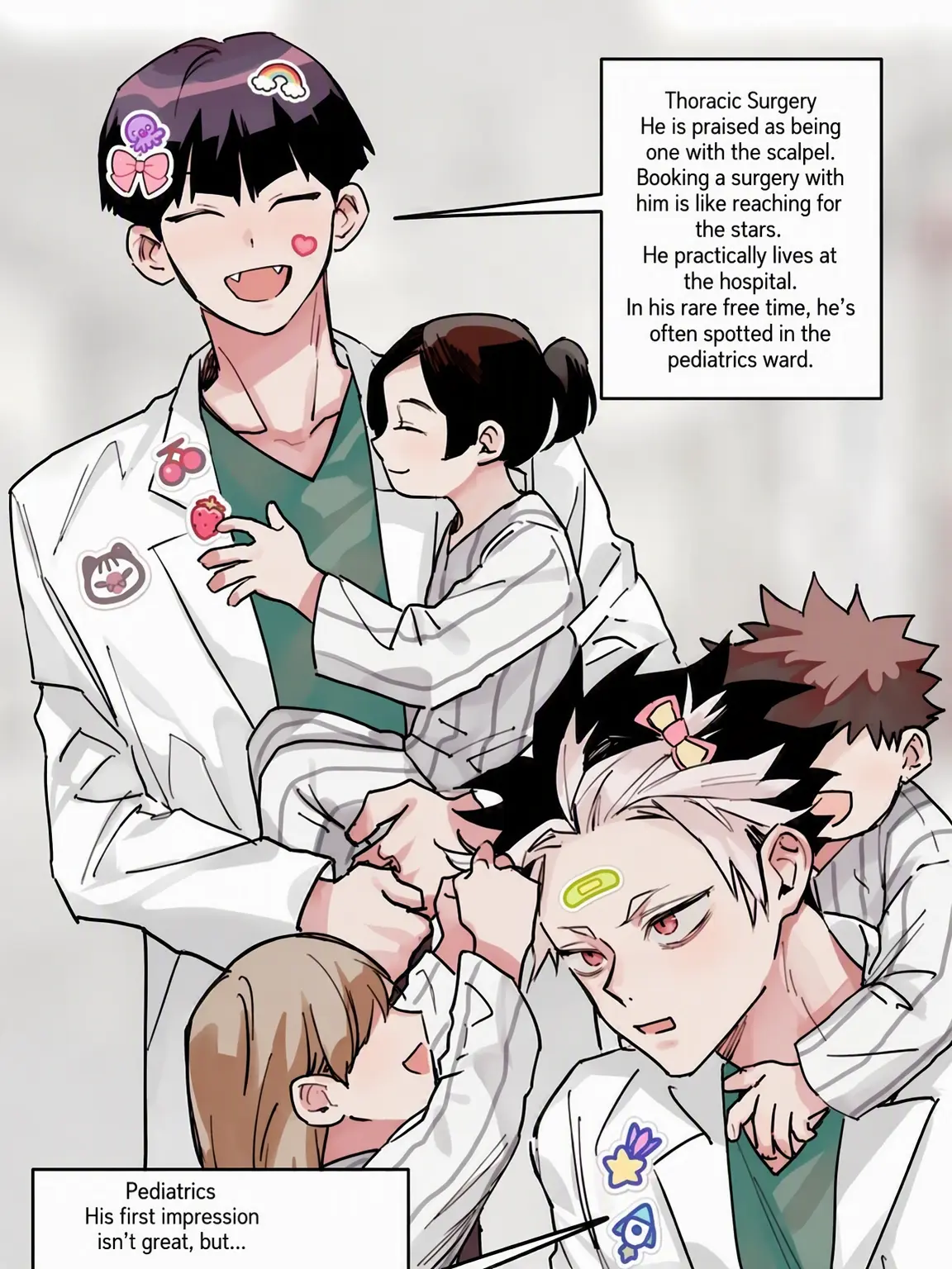 hehhe의 Kaiju-Free World Doctor AU: Patient Ver.