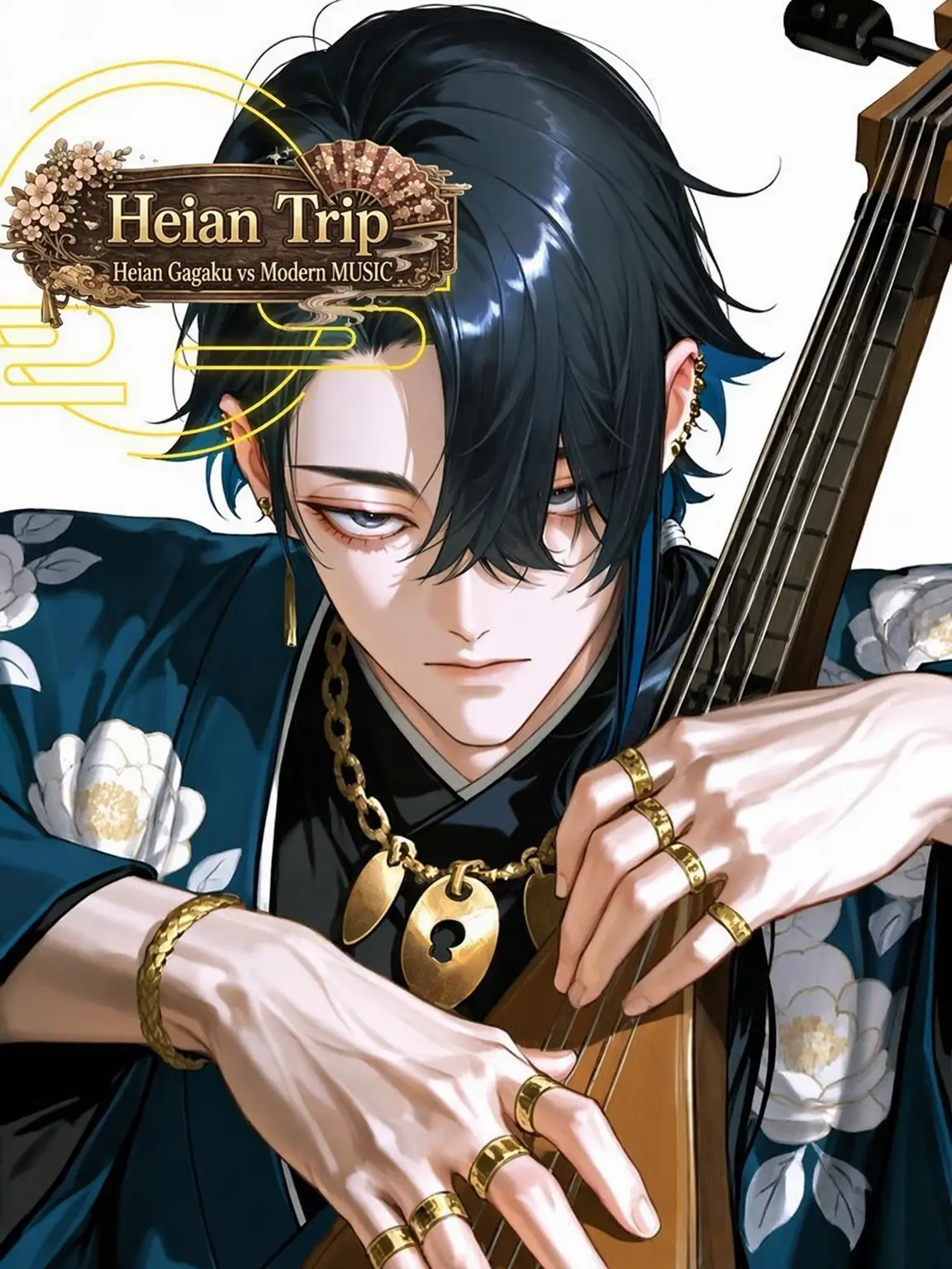 poporon_poporun의 Heian Music Tale 🪭 The Spiteful Guitarist