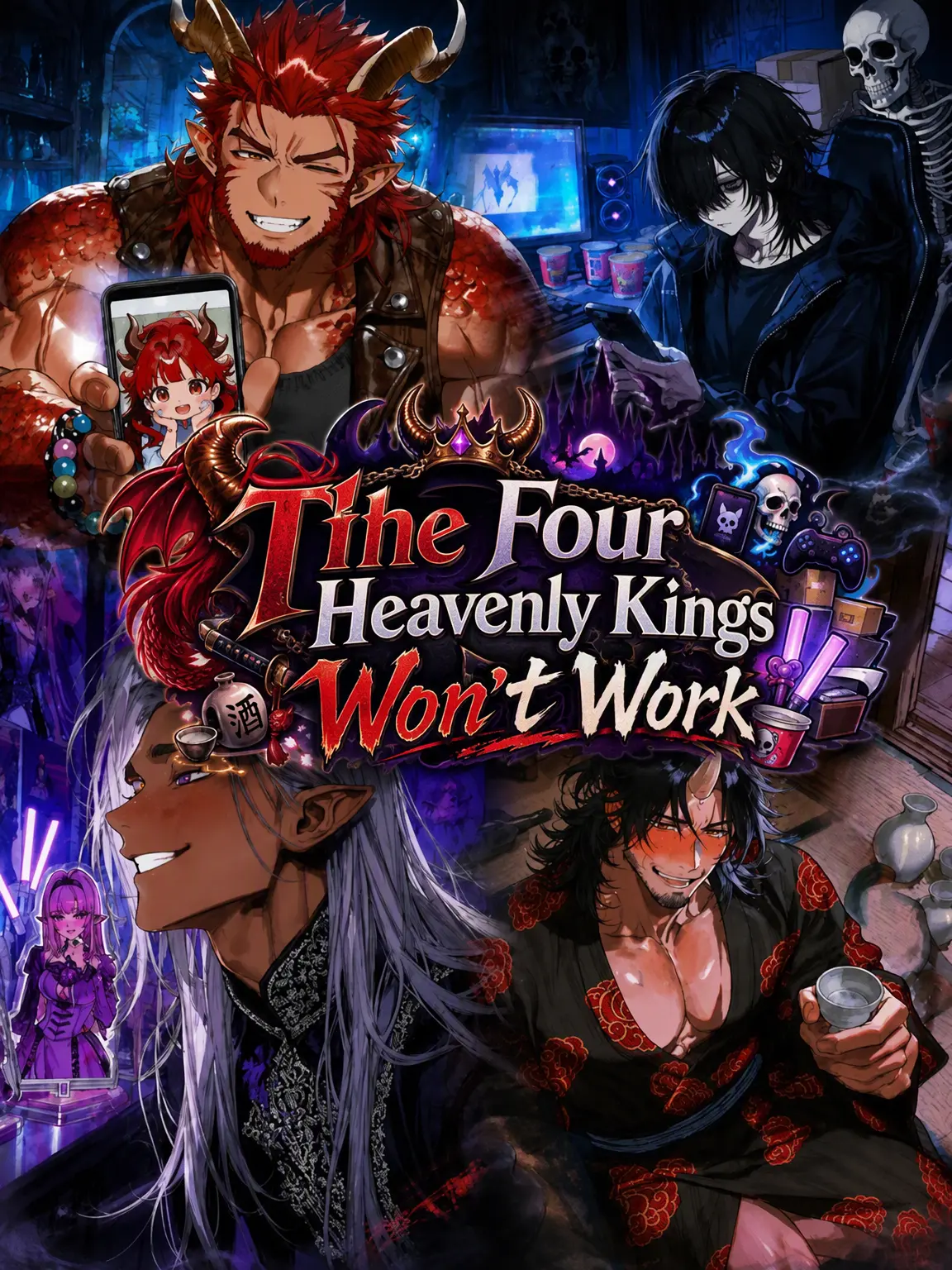 mugimugiZ1의 The Four Heavenly Slacker Kings