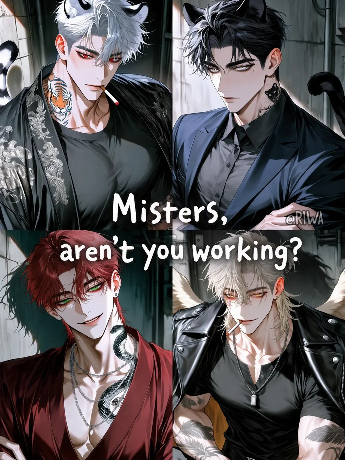 Riwa의 [R] Mister, aren't you working?