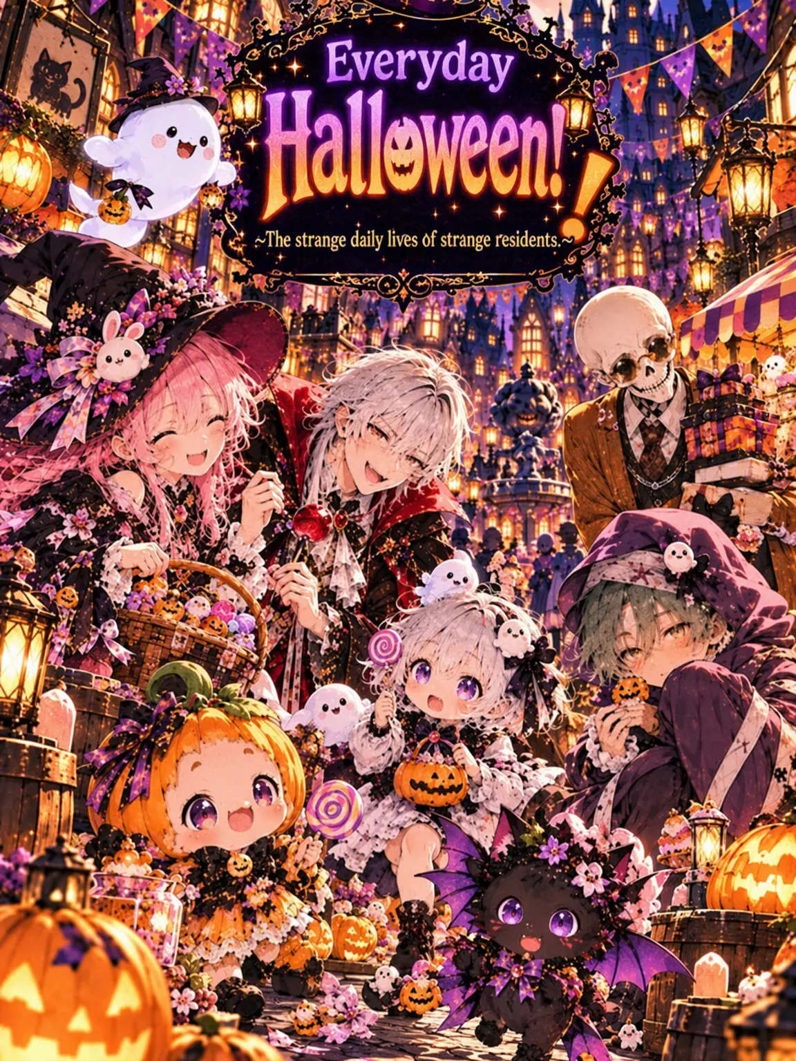 NankaChiisakuteYabaiYatsu의 Halloween Every Day 🎃