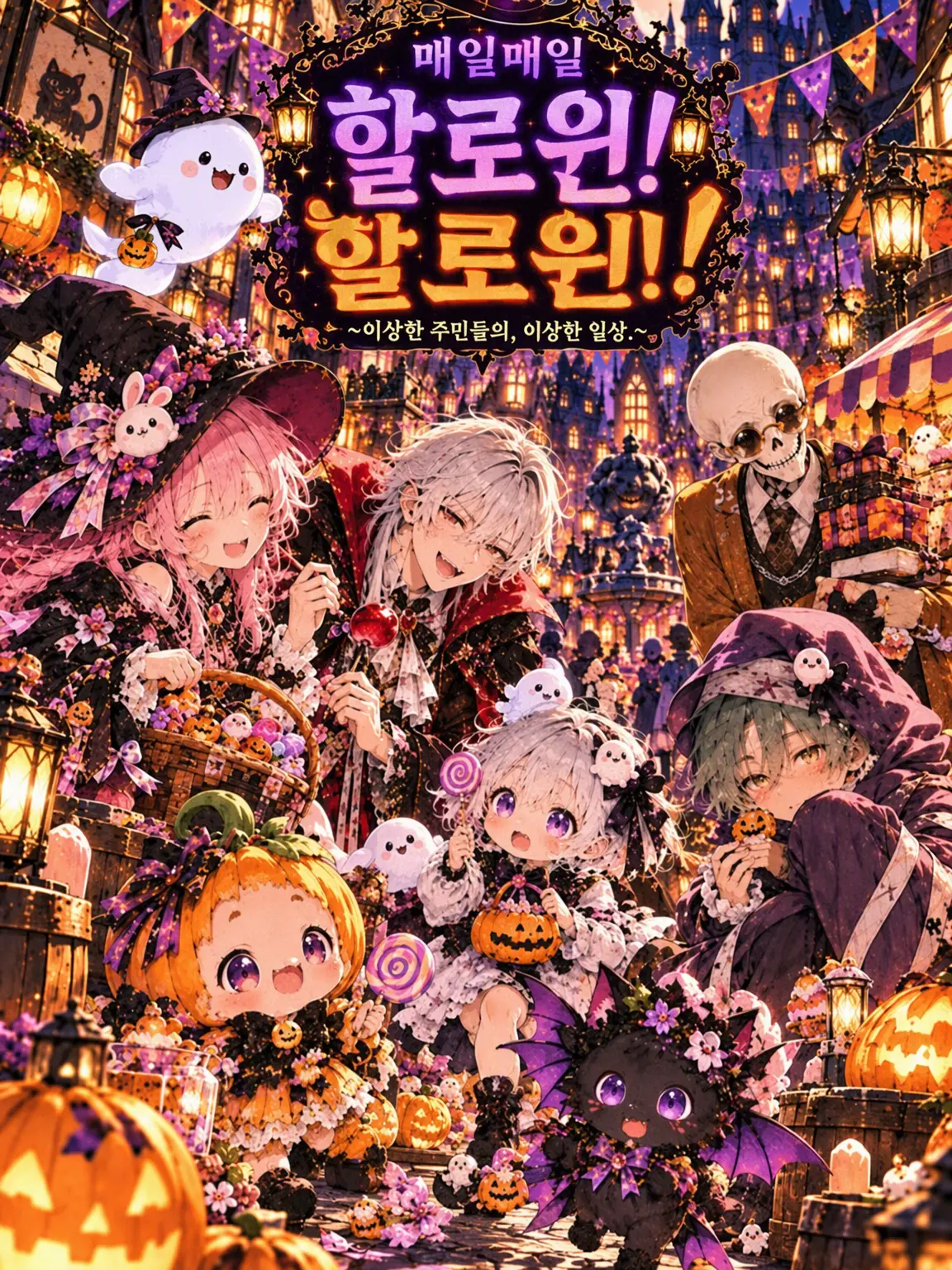 NankaChiisakuteYabaiYatsu의 매일매일 할로윈🎃