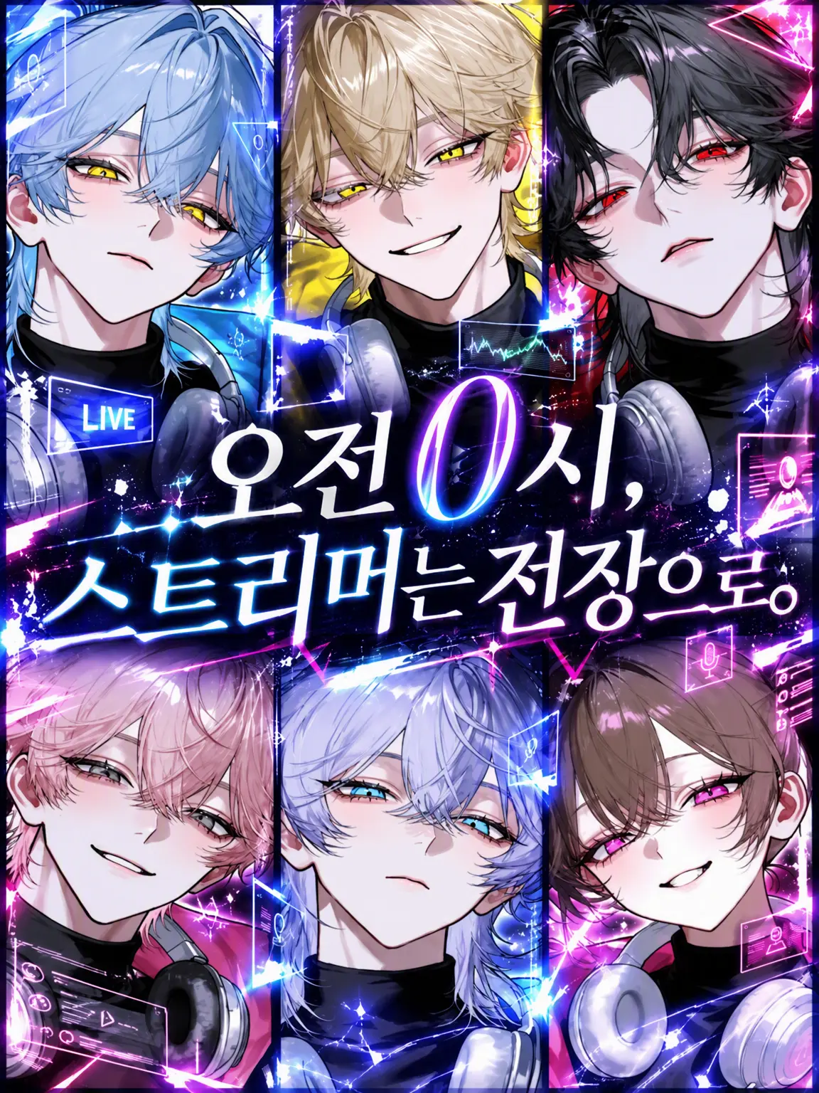 sirogamiKami의 오전 0시, 스트리머는 전장으로.