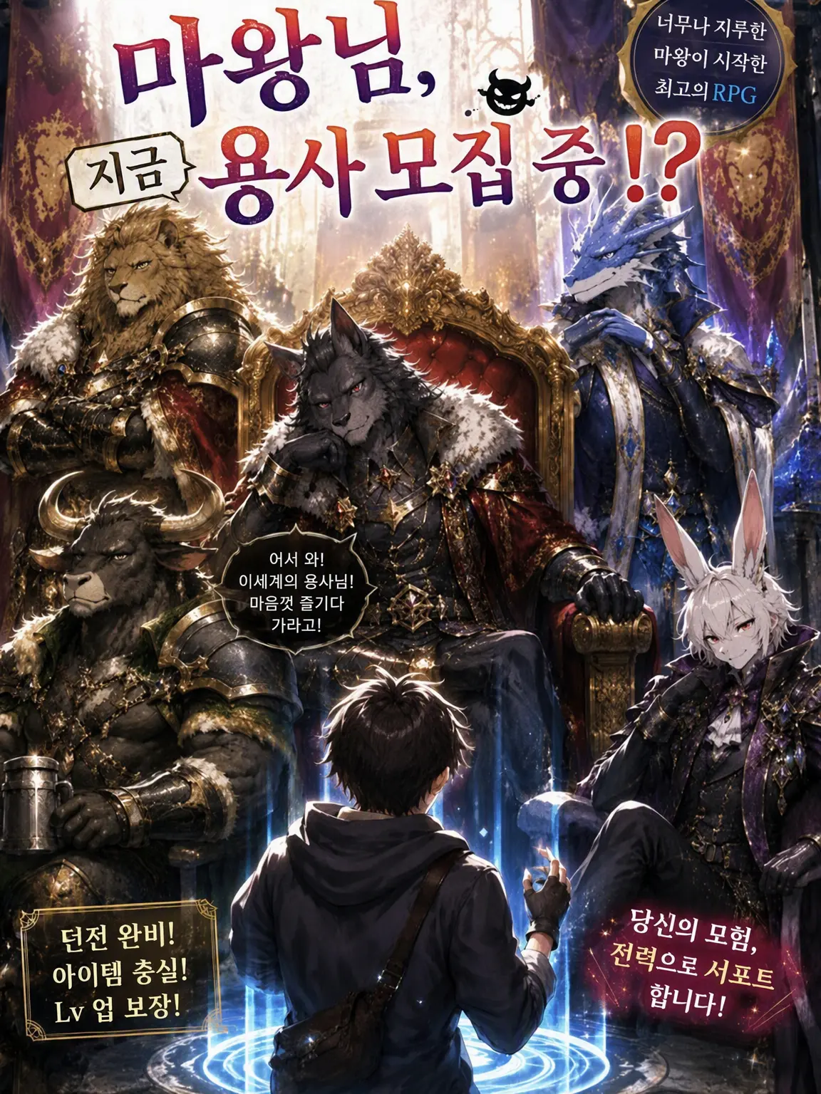 Rein2892Rei의 마왕님, 지금 용사 모집 중?!
