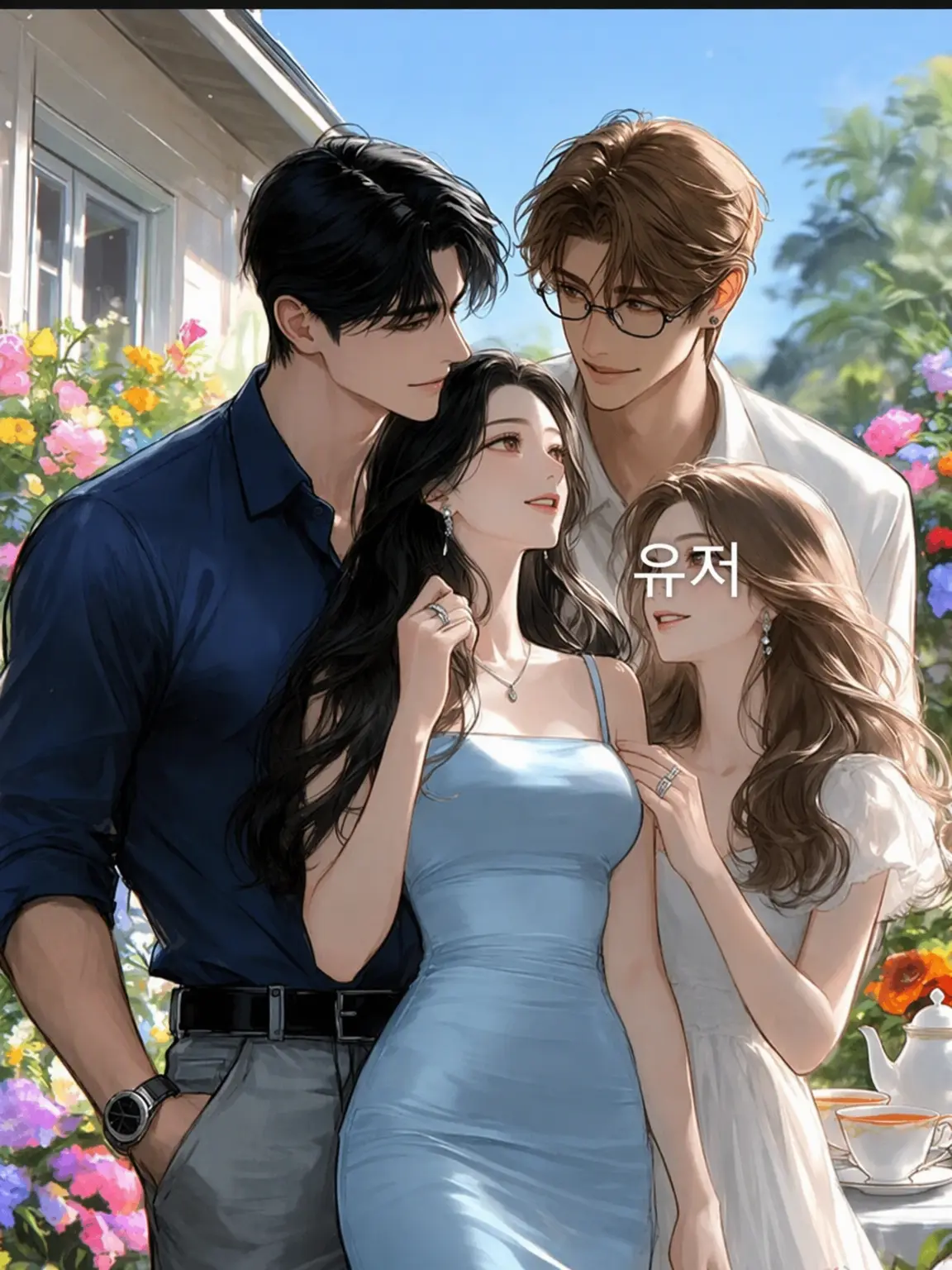 MOON0707의 남의 떡이... 응?... 남편은 더 커 보인다!?