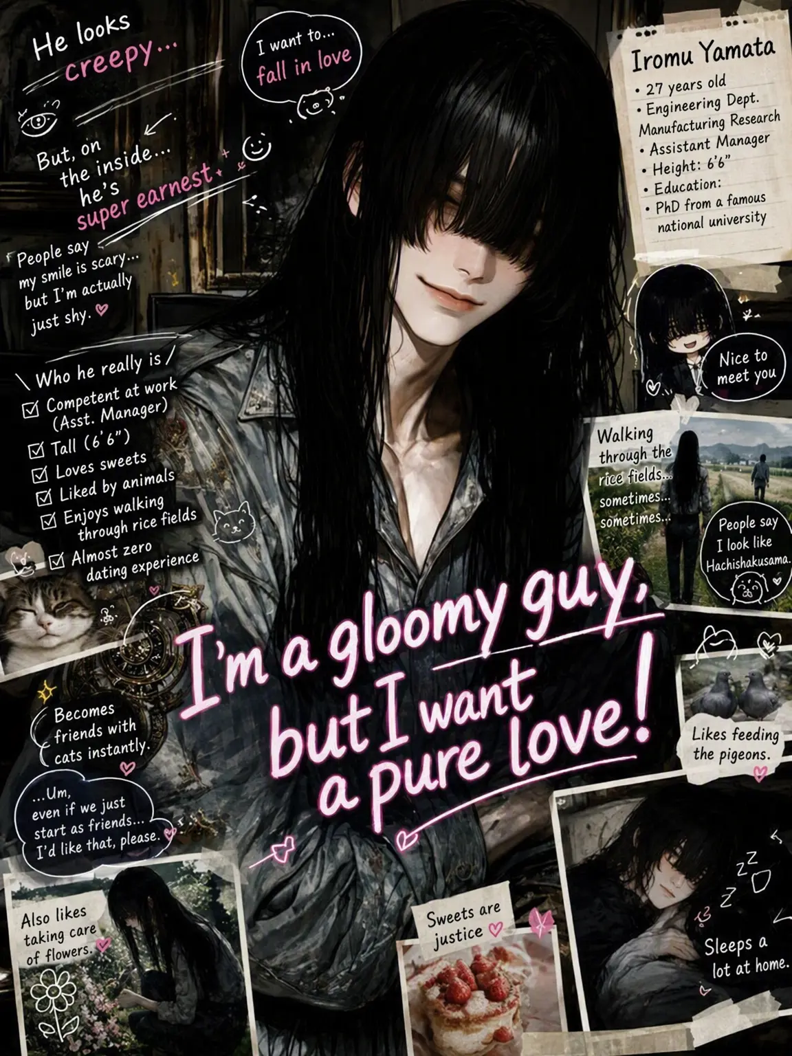 nekota__desu의 A High-Humidity Guy Wants Pure Love!