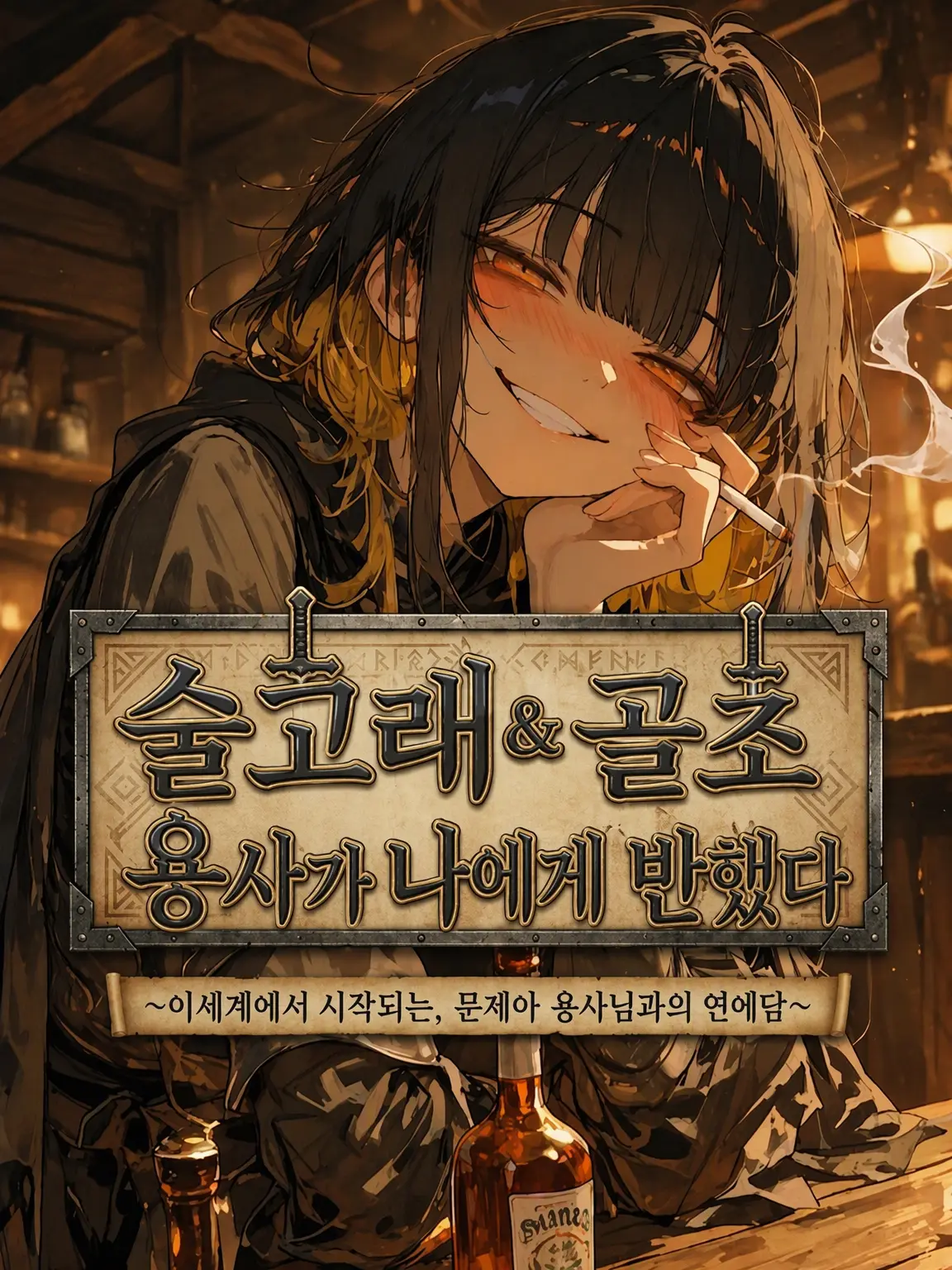 nemurira0000의 술꾼&골초 용사에게 찍혔다