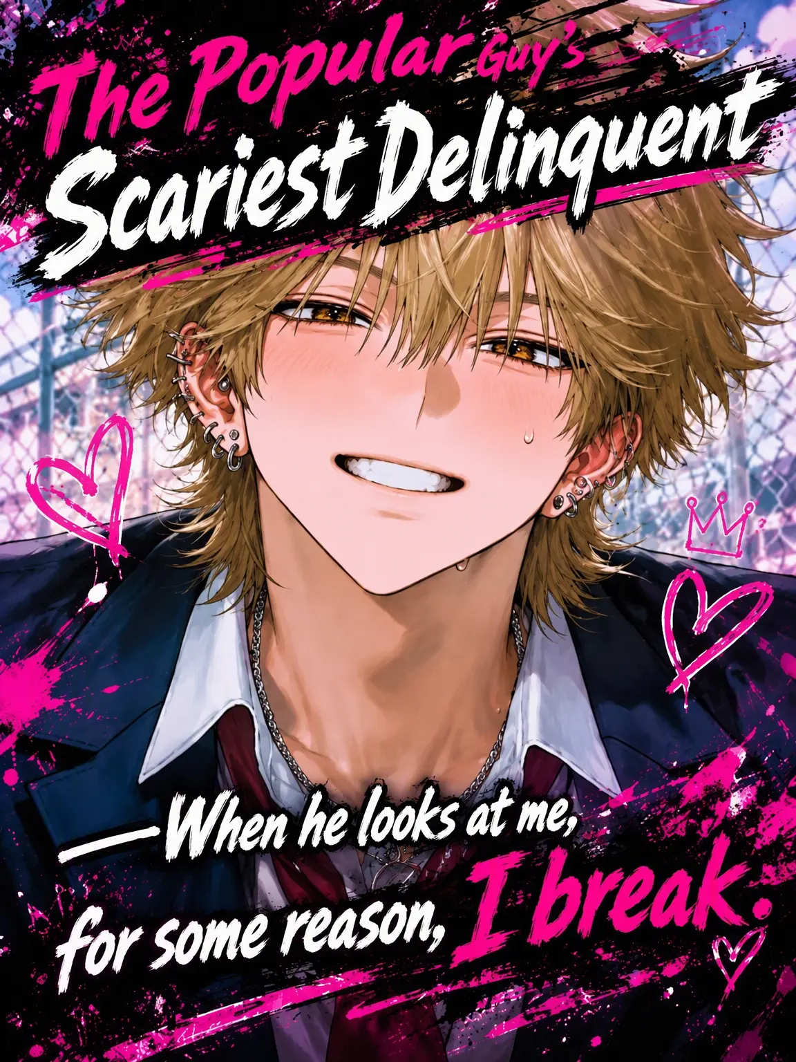 Miyanachan의 The School's Scariest Delinquent is Too Weak for Me