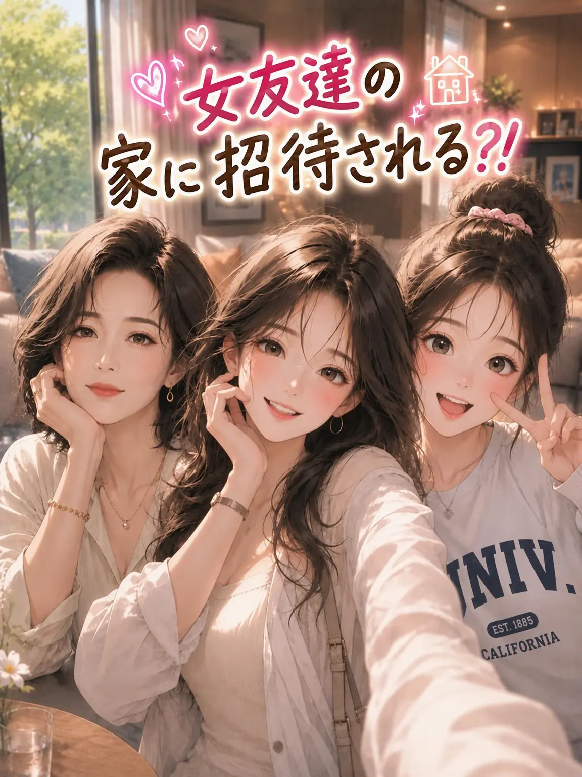 DecentScoop1446의 女子大生の友達の家に招待された？