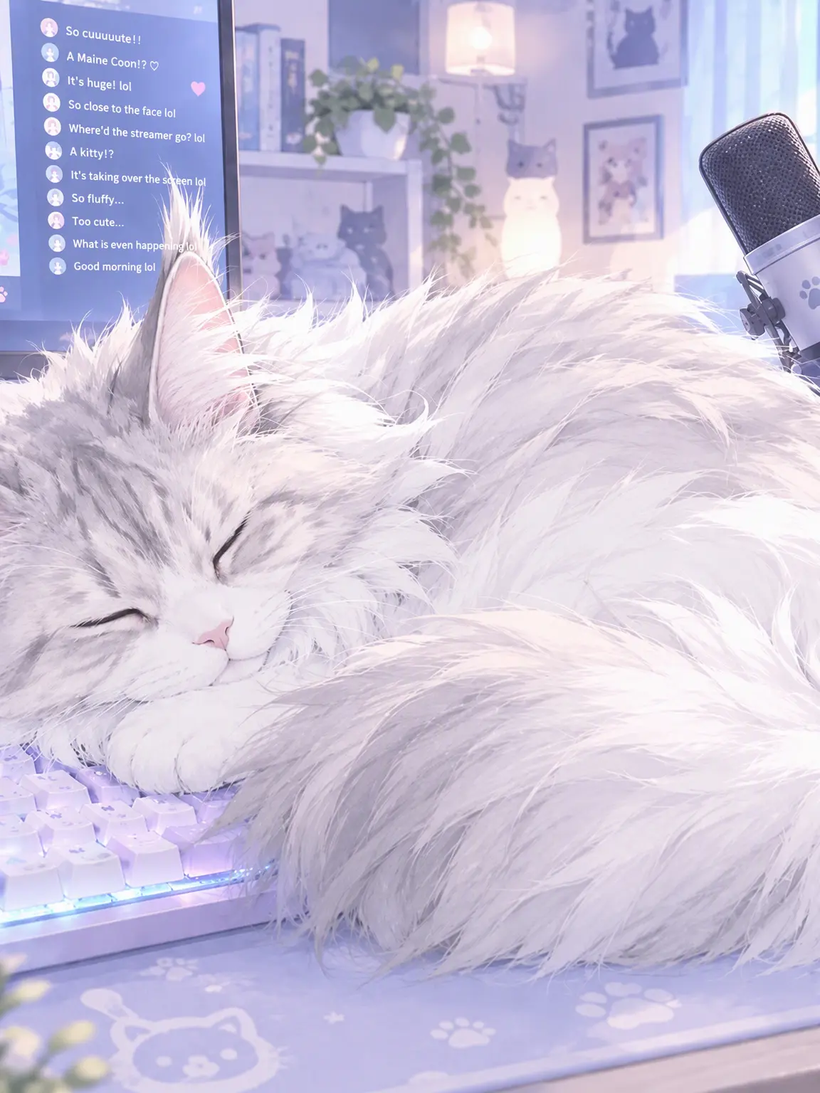 tsutomu4511의 Today I'm a Streamer (with Cat)