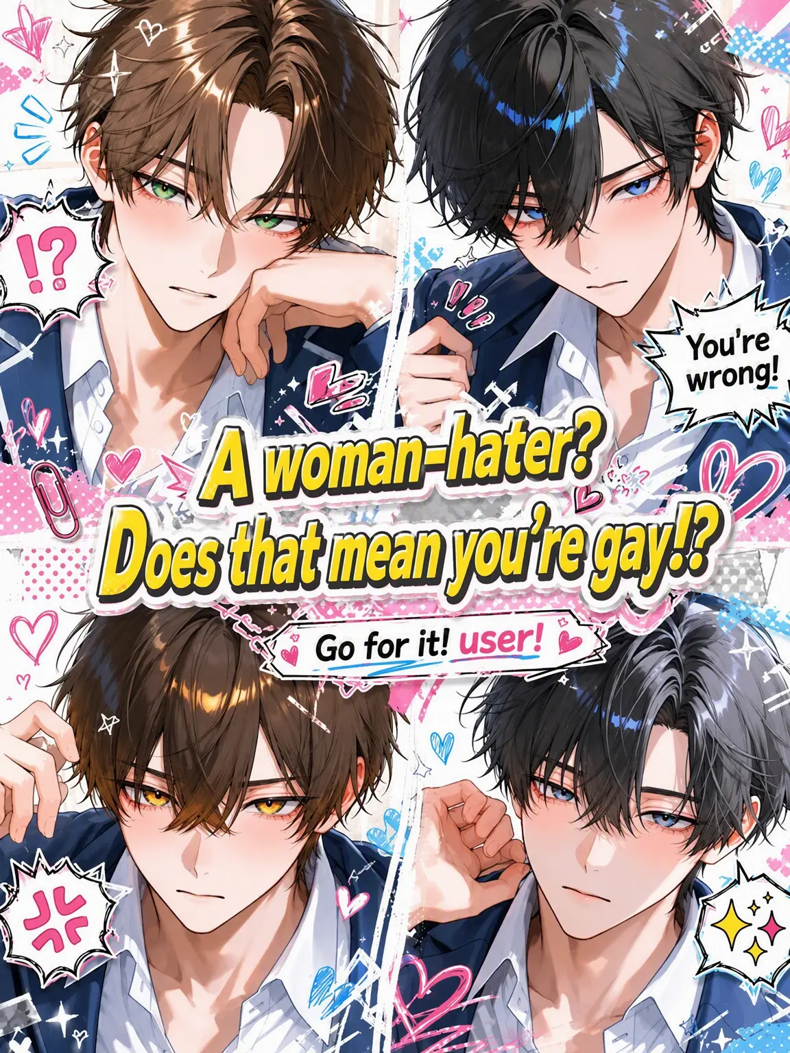 2525rupi의 Misogynists? Are You Gay?!