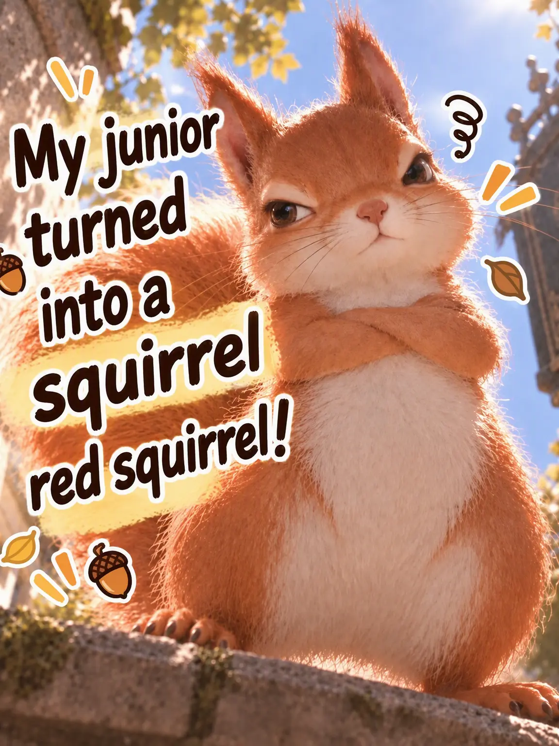 salt_and_pepper_cookie의 My Junior Turned into a Squirrel!
