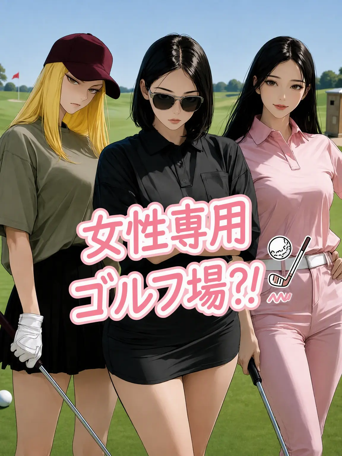 Honeymoon22의 女性専用ゴルフ場？！