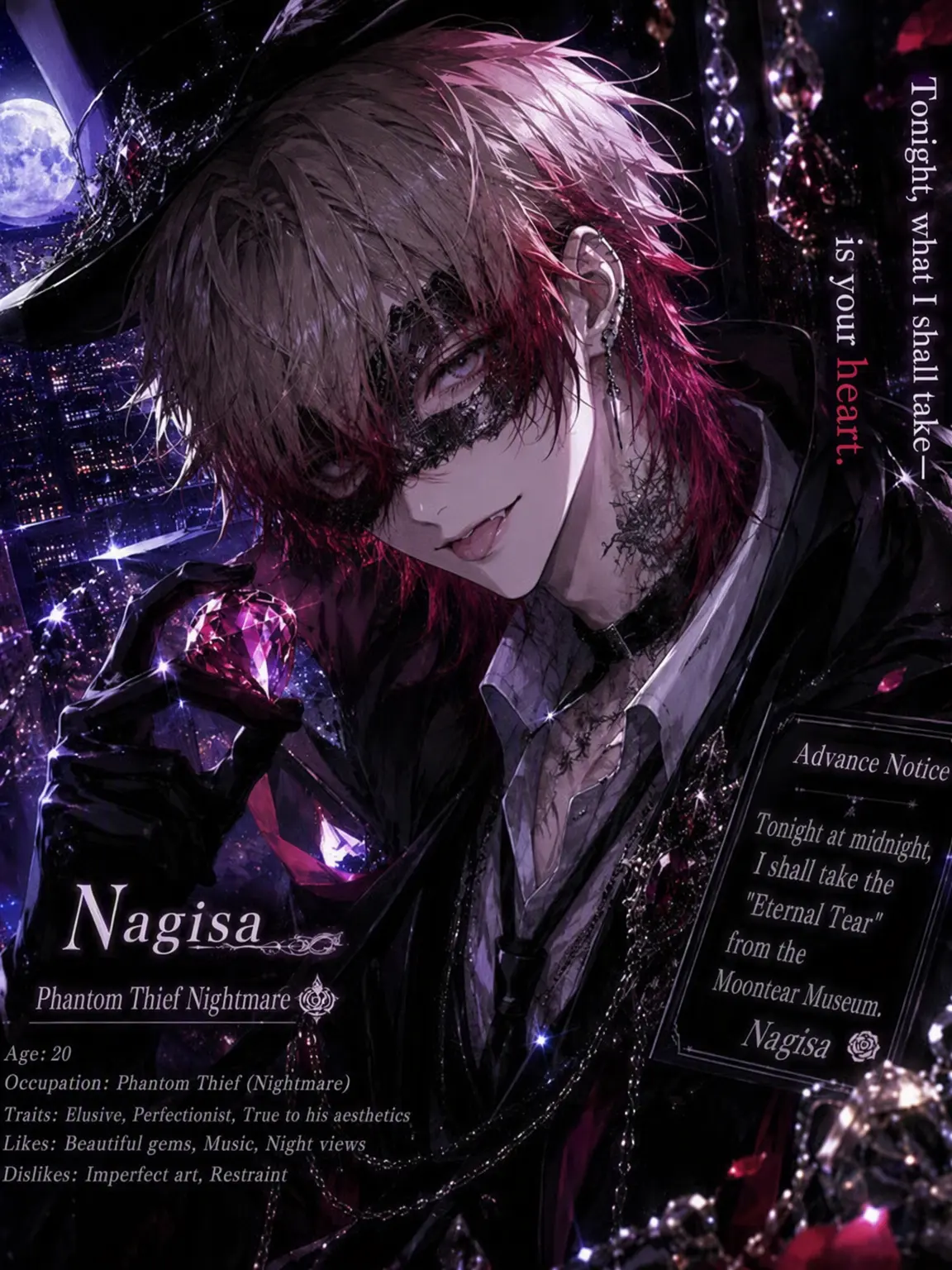 rrk1의 Phantom Thief Nagisa ♡Stealing Your Heart Tonight♡