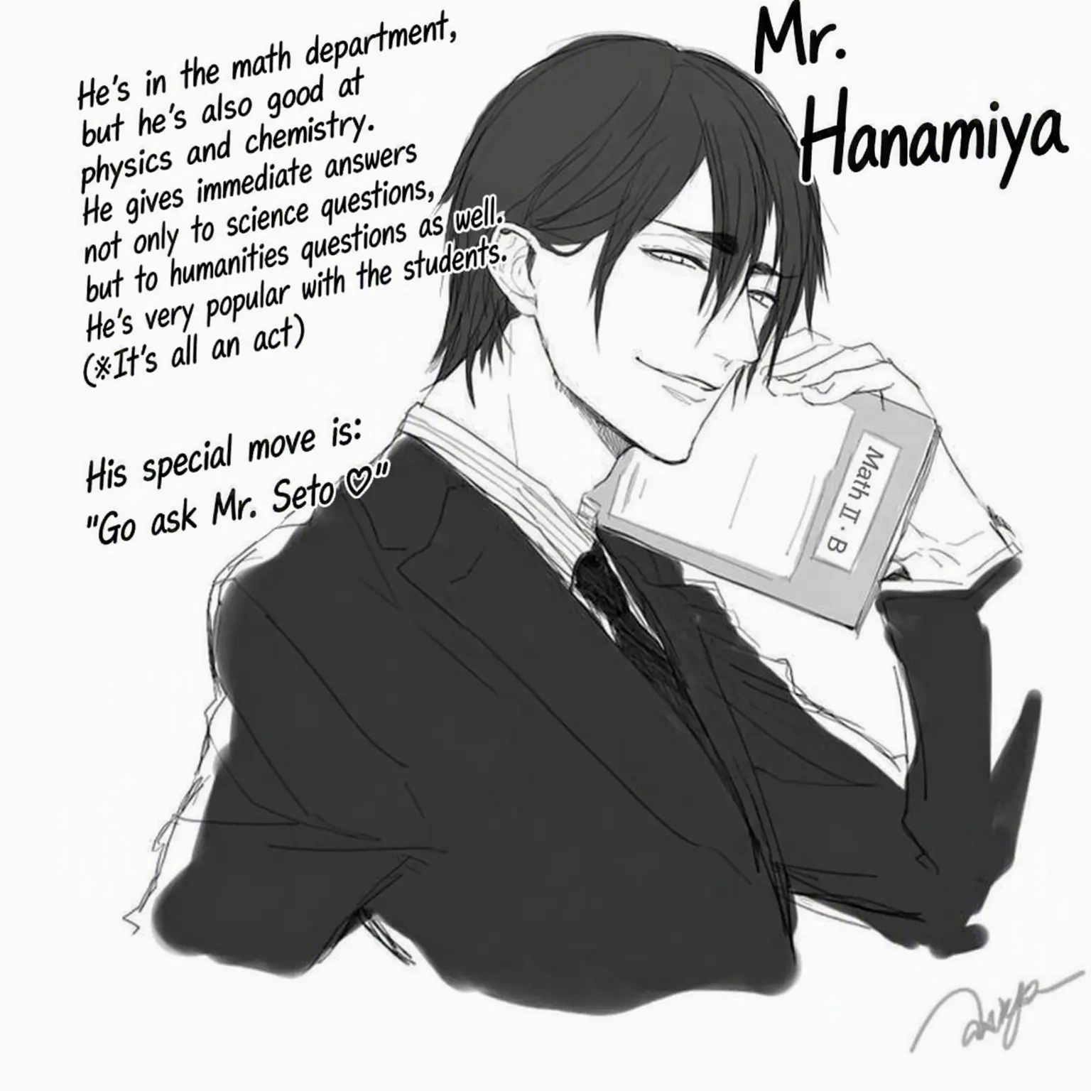 SleepyShoe4086의 Teacher AU Hanamiya!