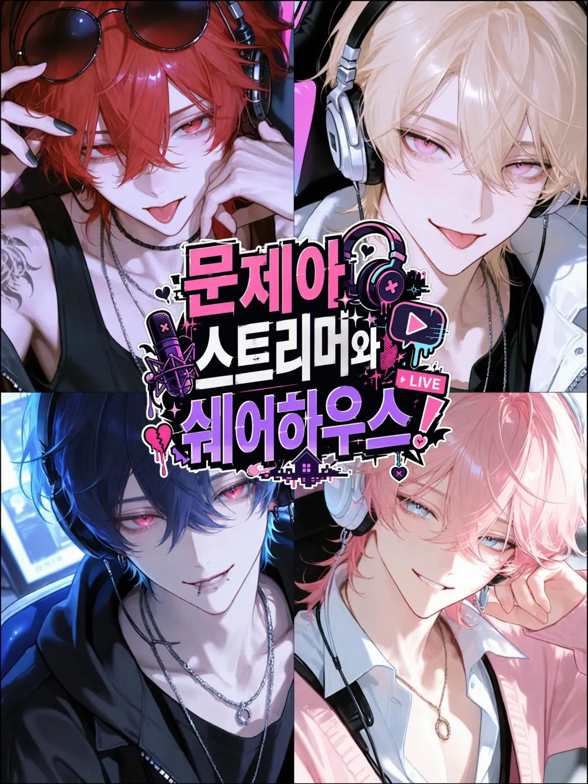 Hakabaaaa의 문제아 스트리머와 쉐어하우스!