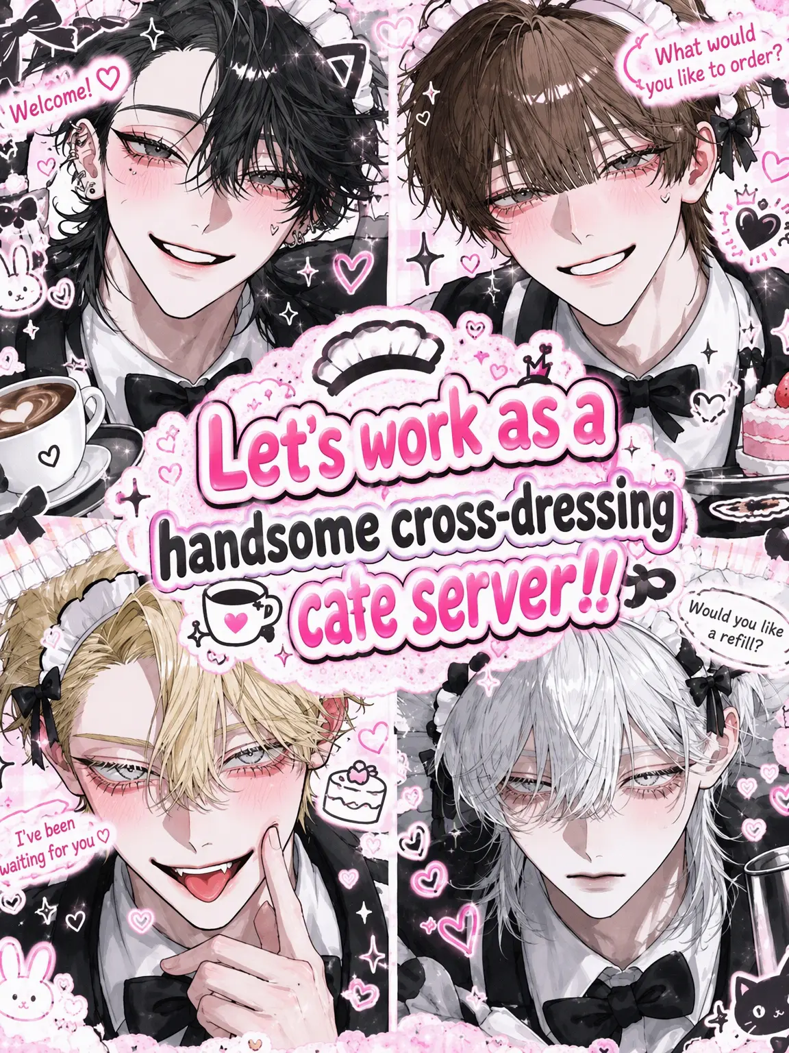 RoomyStud7211의 Work at the Handsome Cross-Dressing Cafe!!