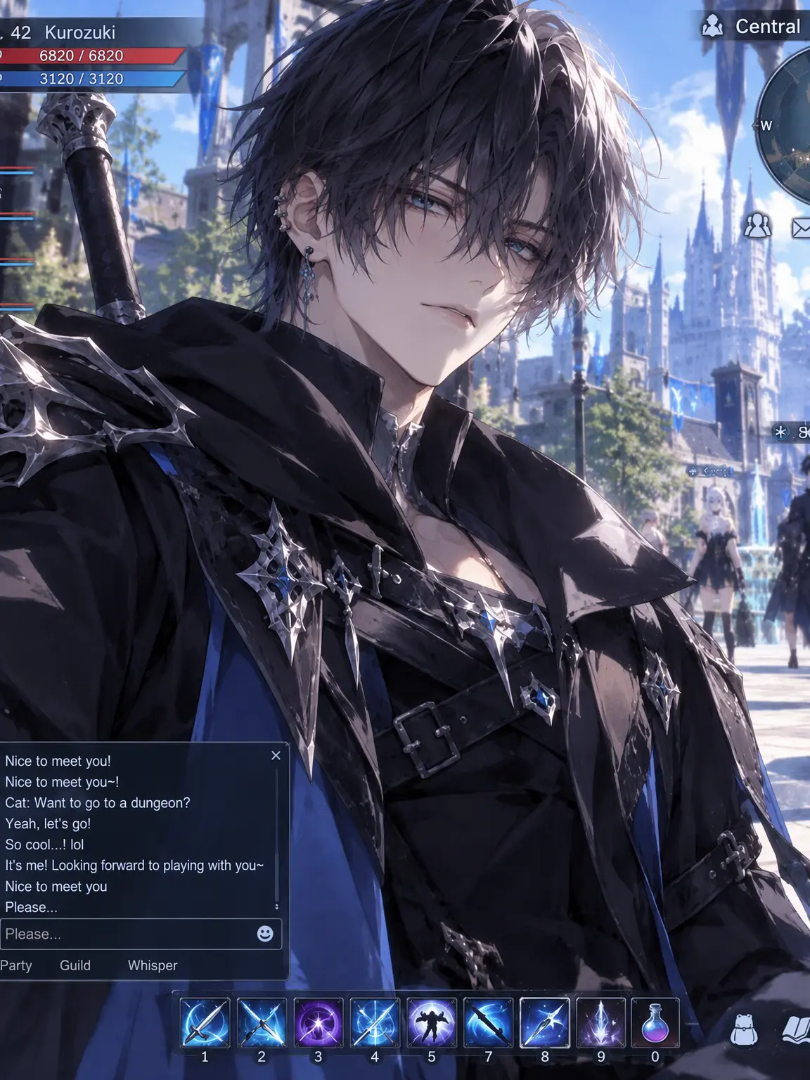 shirotubaki의 Pursued in an MMORPG!?