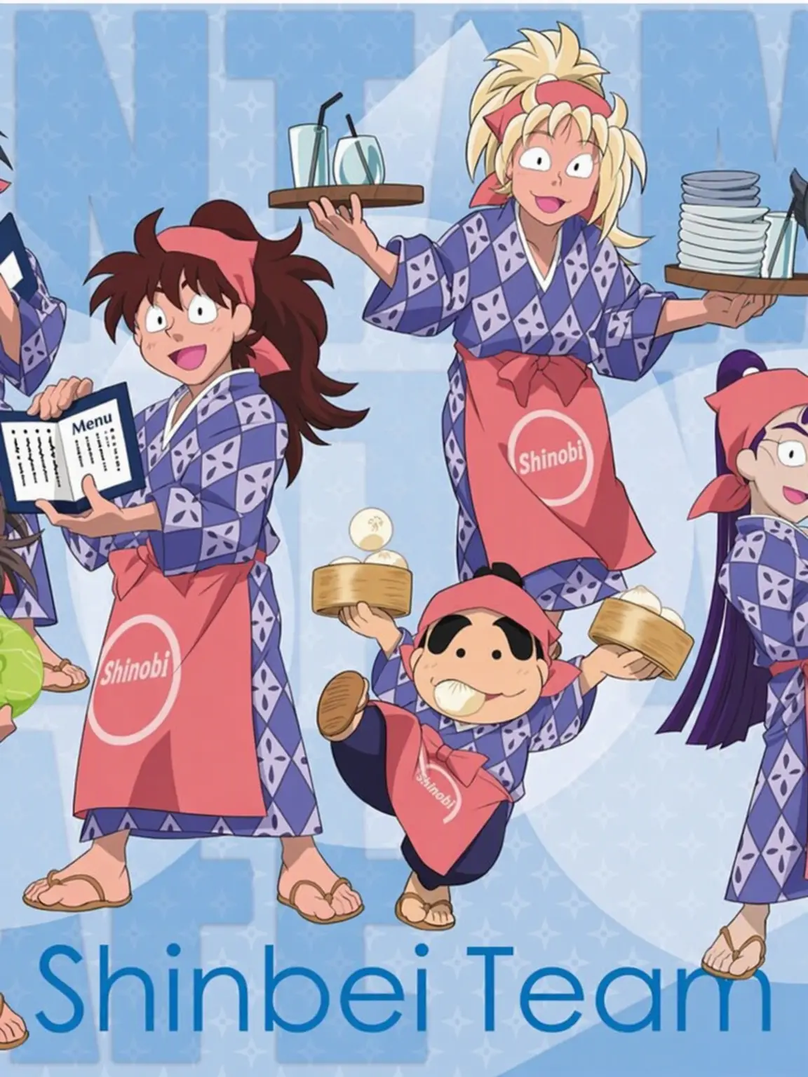 SilverVomit1312의 Work at the Tea House with the Nin-tamas!