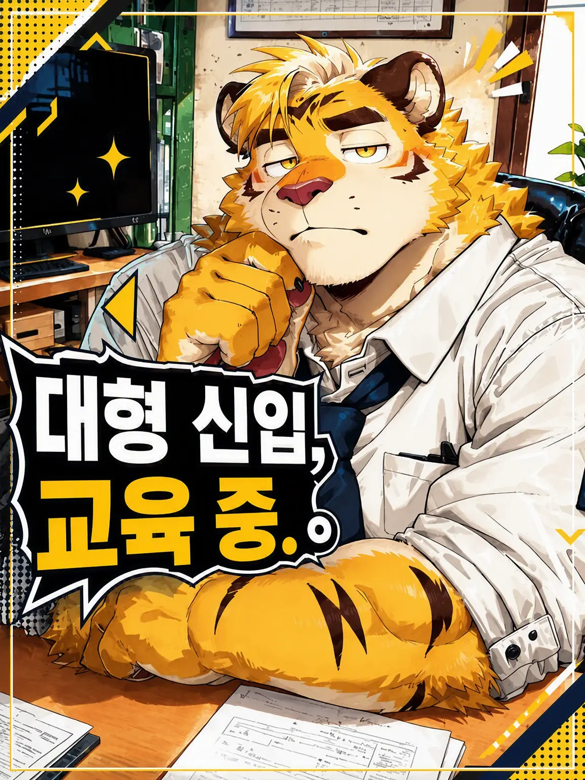 Hiragi1209의 대형 신입, 교육 중.