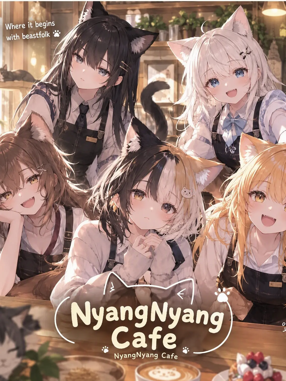 asdffisii의 This Café, Are All the Staff Cats?