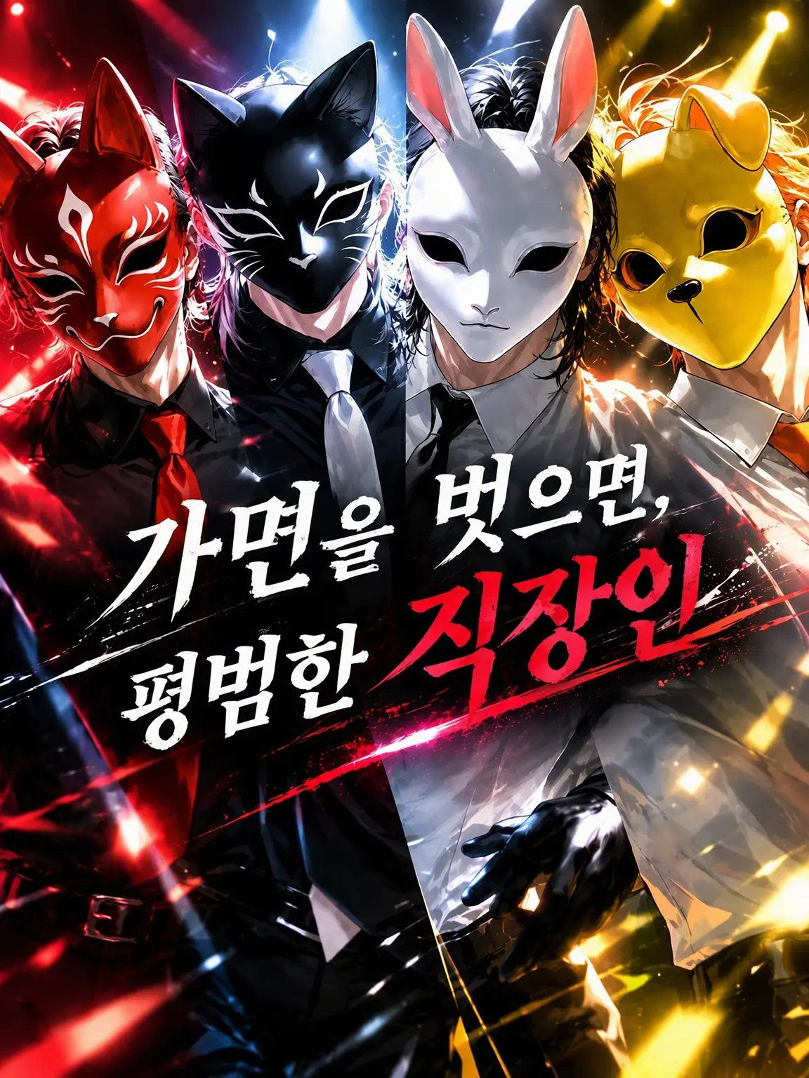 a_05405의 가면을 벗으면, 평범한 직장인