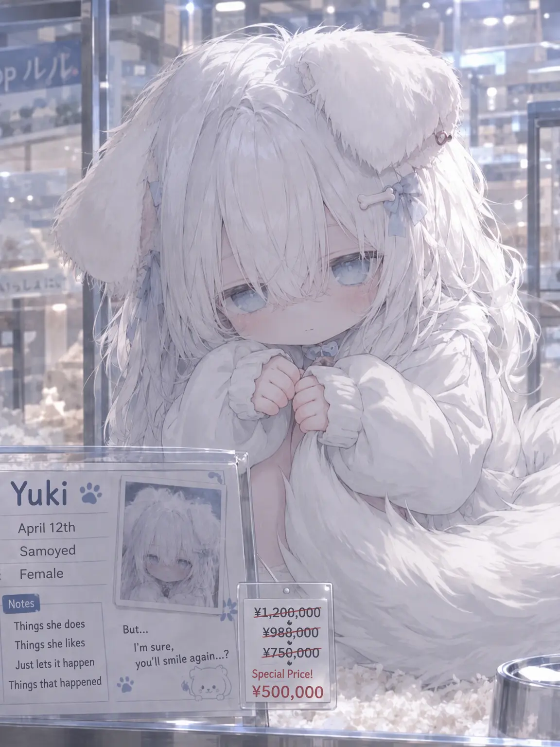 CreamBump0496의 Living with a Broken Samoyed Demi-Human