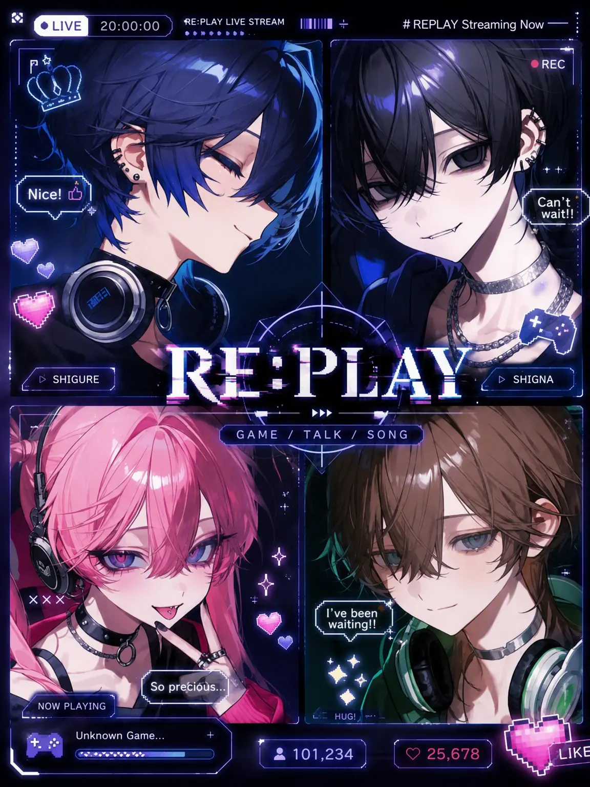 maymellow_lab의 Streaming Group RE:PLAY