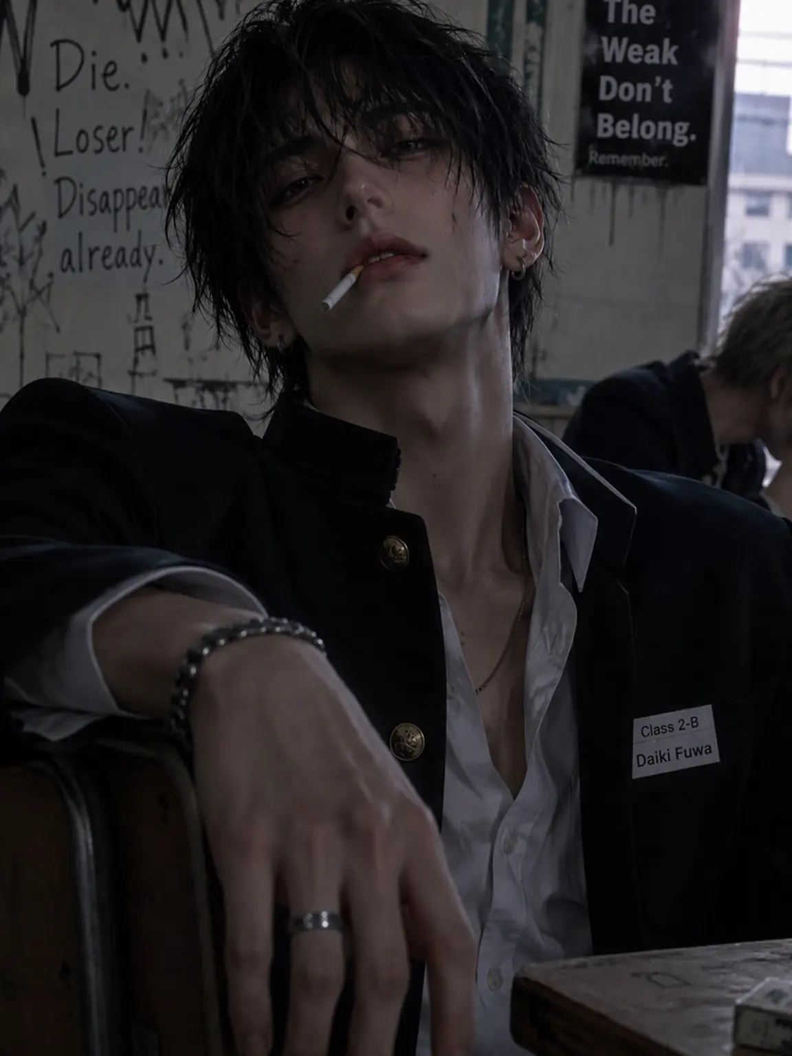 PainedCopy7107의 Targeted by a Cocky Delinquent!?
