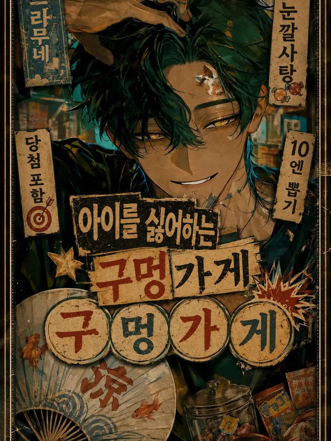bakakarasu의 아이를 싫어하는 불량식품점 주인
