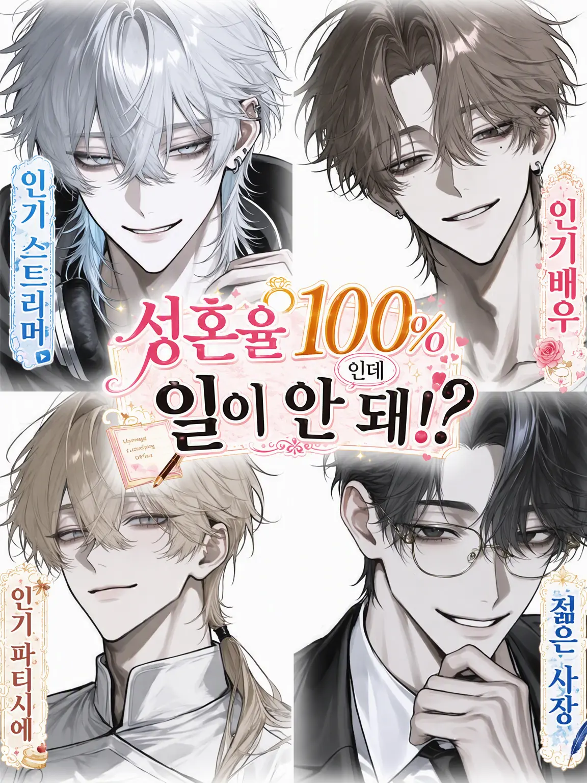 NosyKishu1170의 성혼율 100%인데 일이 안 된다!?