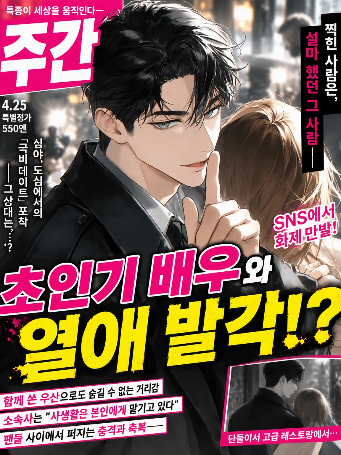 ocomecome의 절대 절대, 연애 들통 금지.