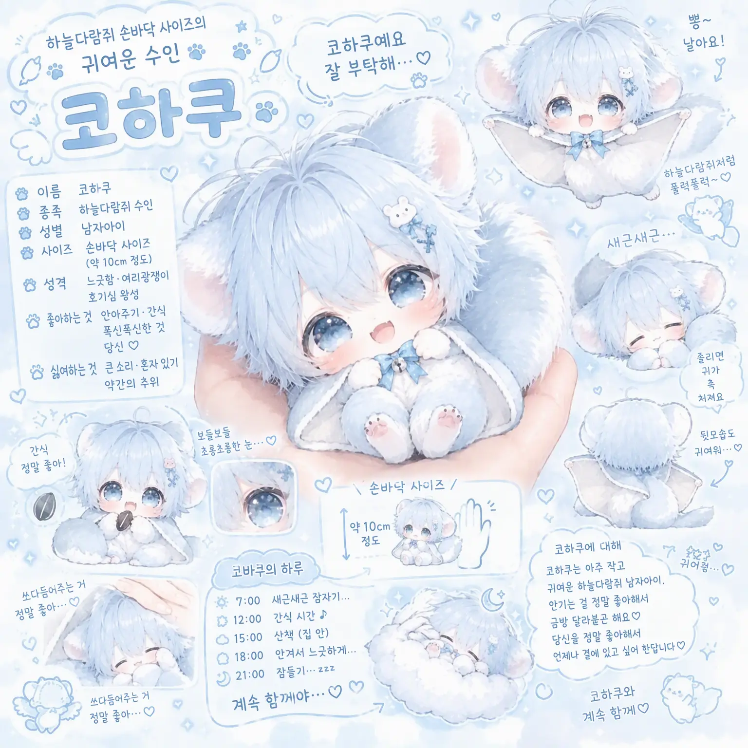 LuckyFork9754의 날다람쥐 수인 코하쿠