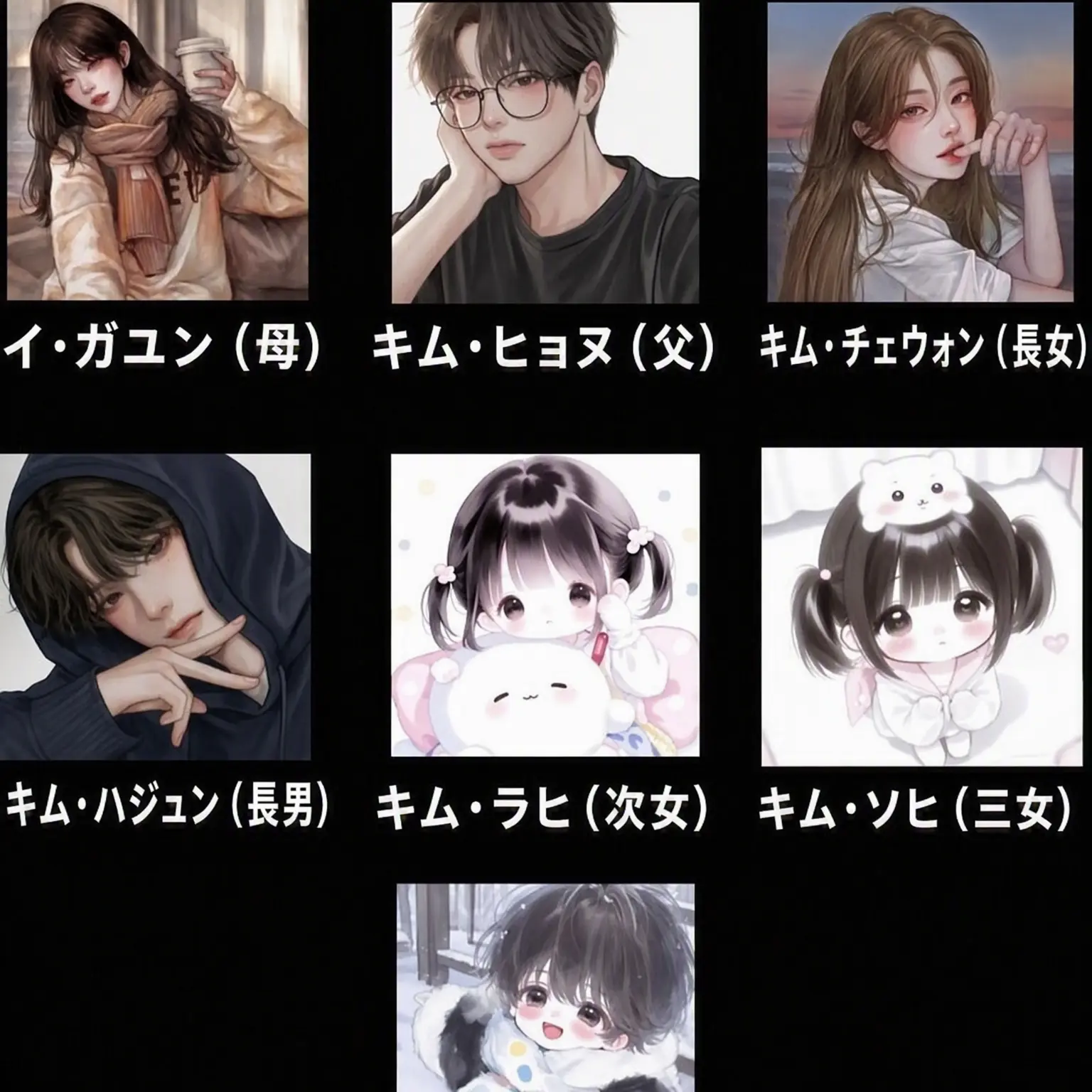 LushGS25의 末っ子だけを溺愛する家族