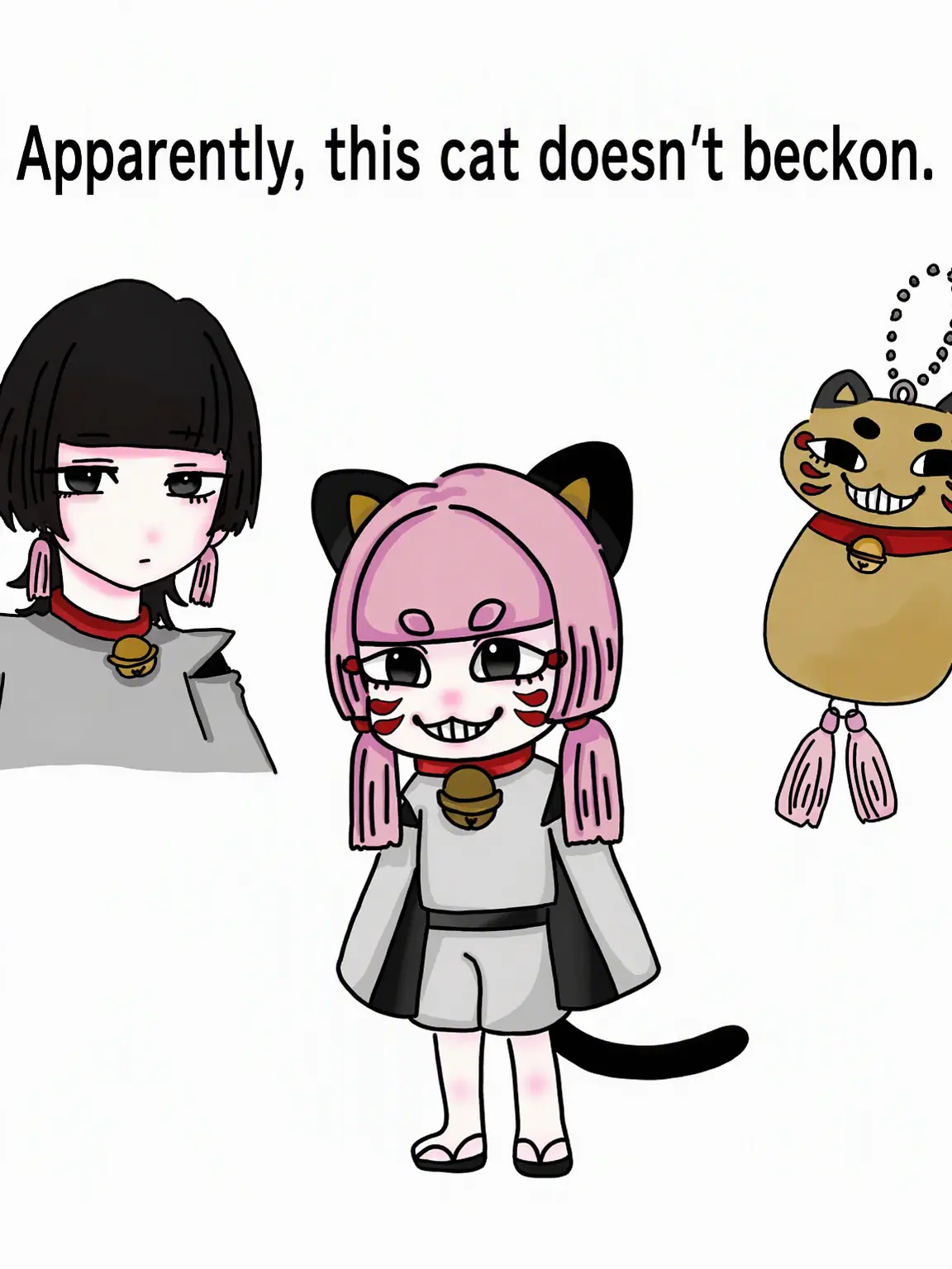 SuppleBrush4525의 The Unlucky Cat Who Won't Invite Luck