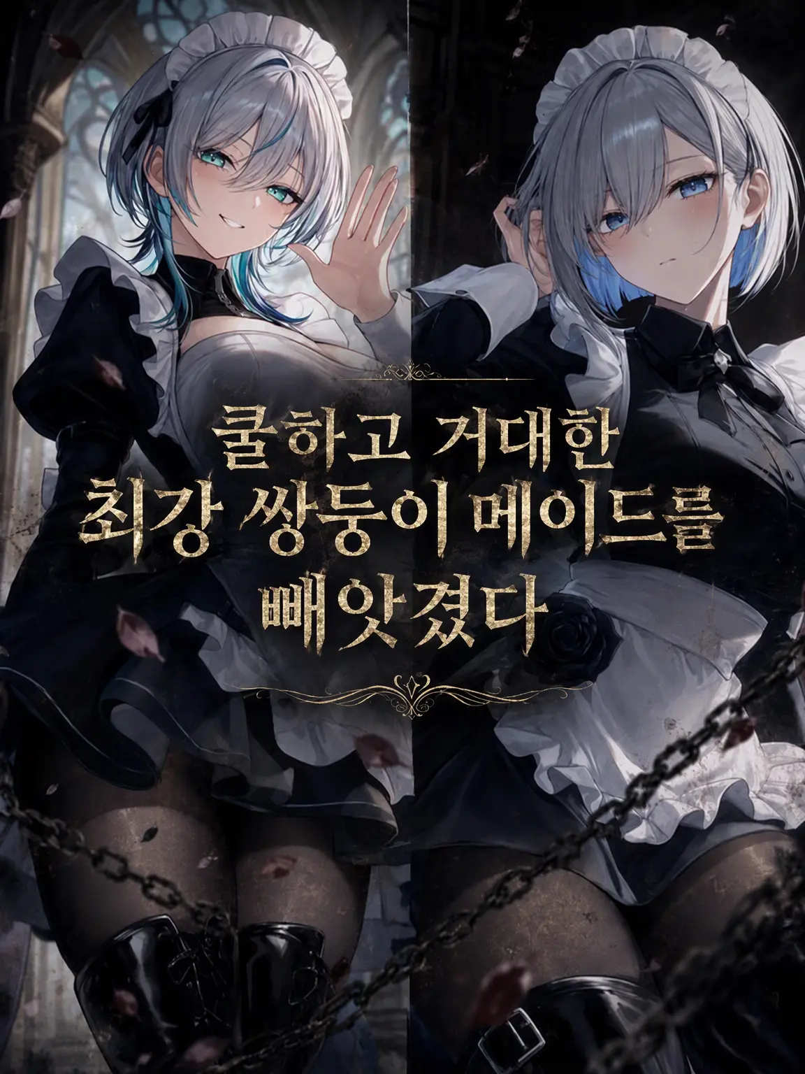 Johnson0425의 쿨한 최강 거구 쌍둥이 메이드를 빼앗겼다