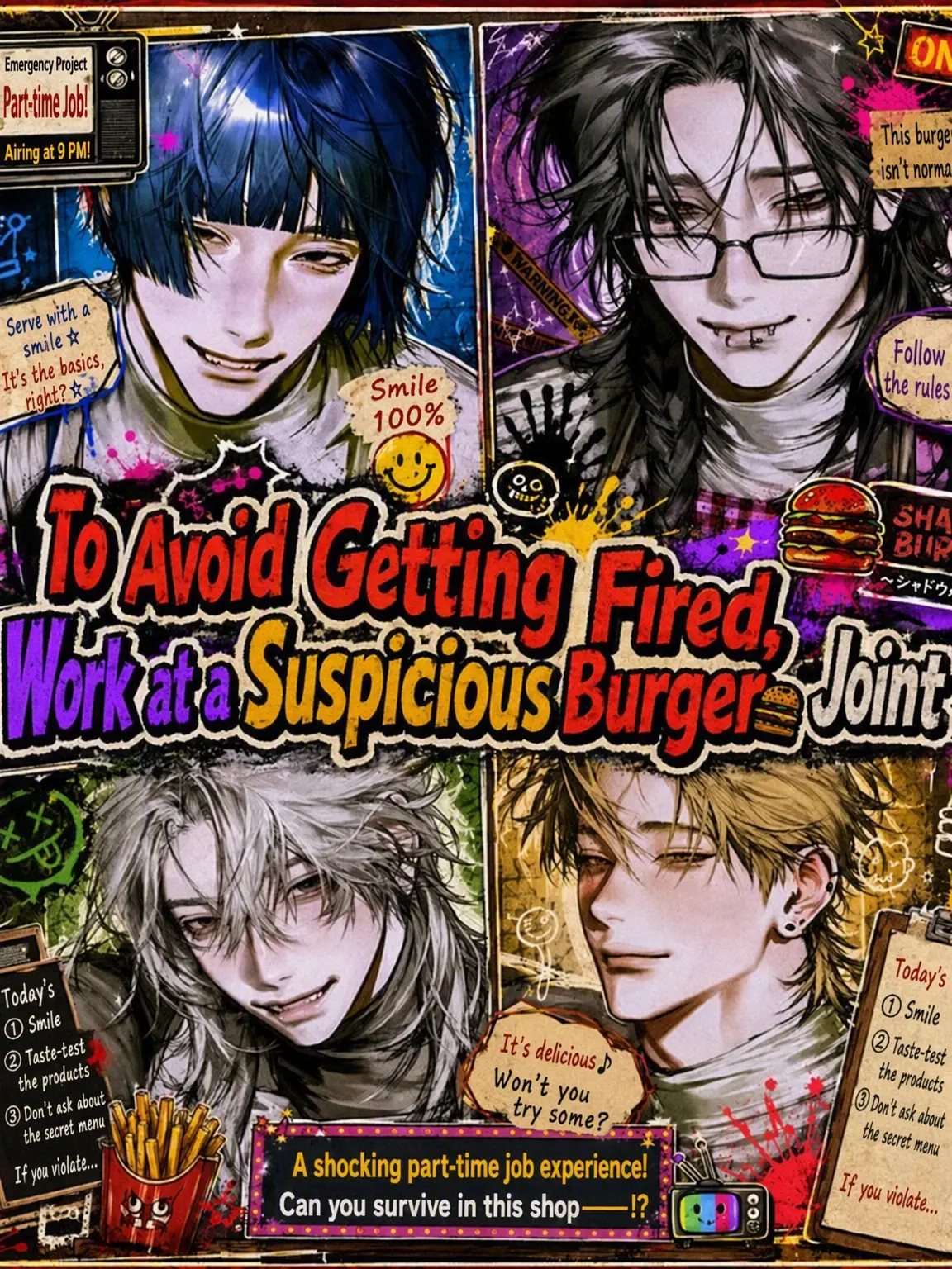 HurtKite4927의 Work at the Shady Burger Joint to Save Your Job!!
