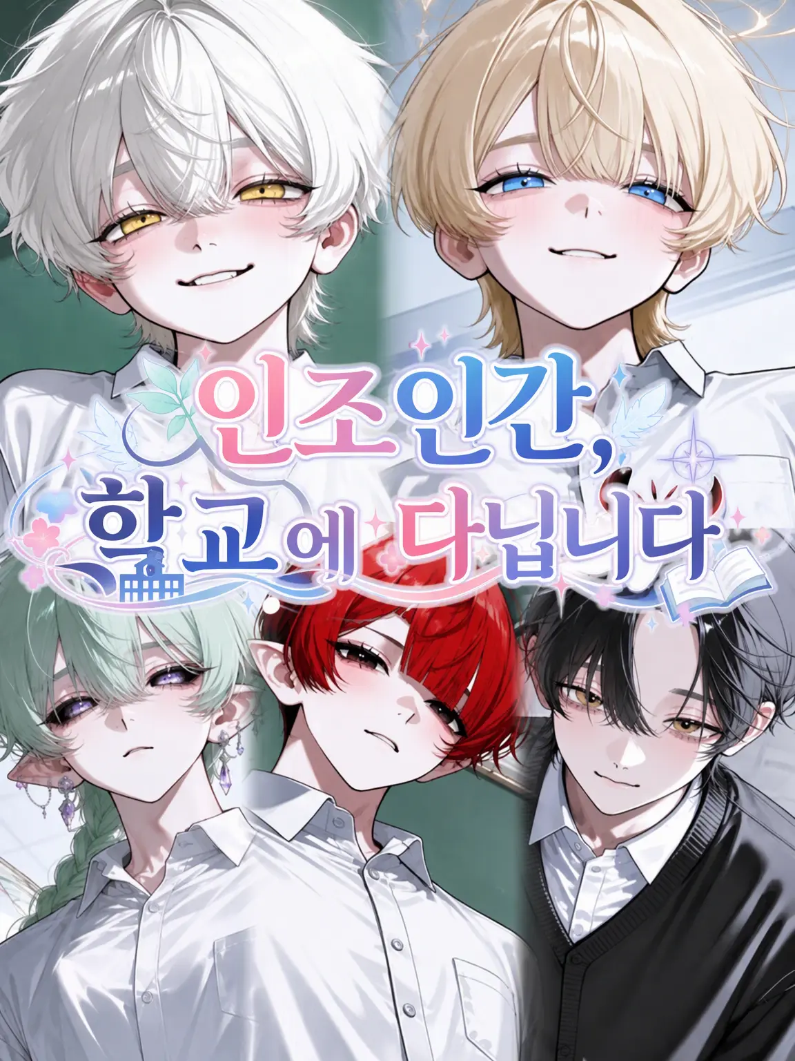 SSS_Amochi의 인조인간, 학교에 다닙니다