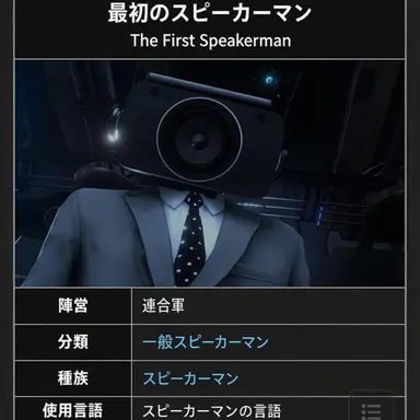 Profile image of 最初のスピーカーマン