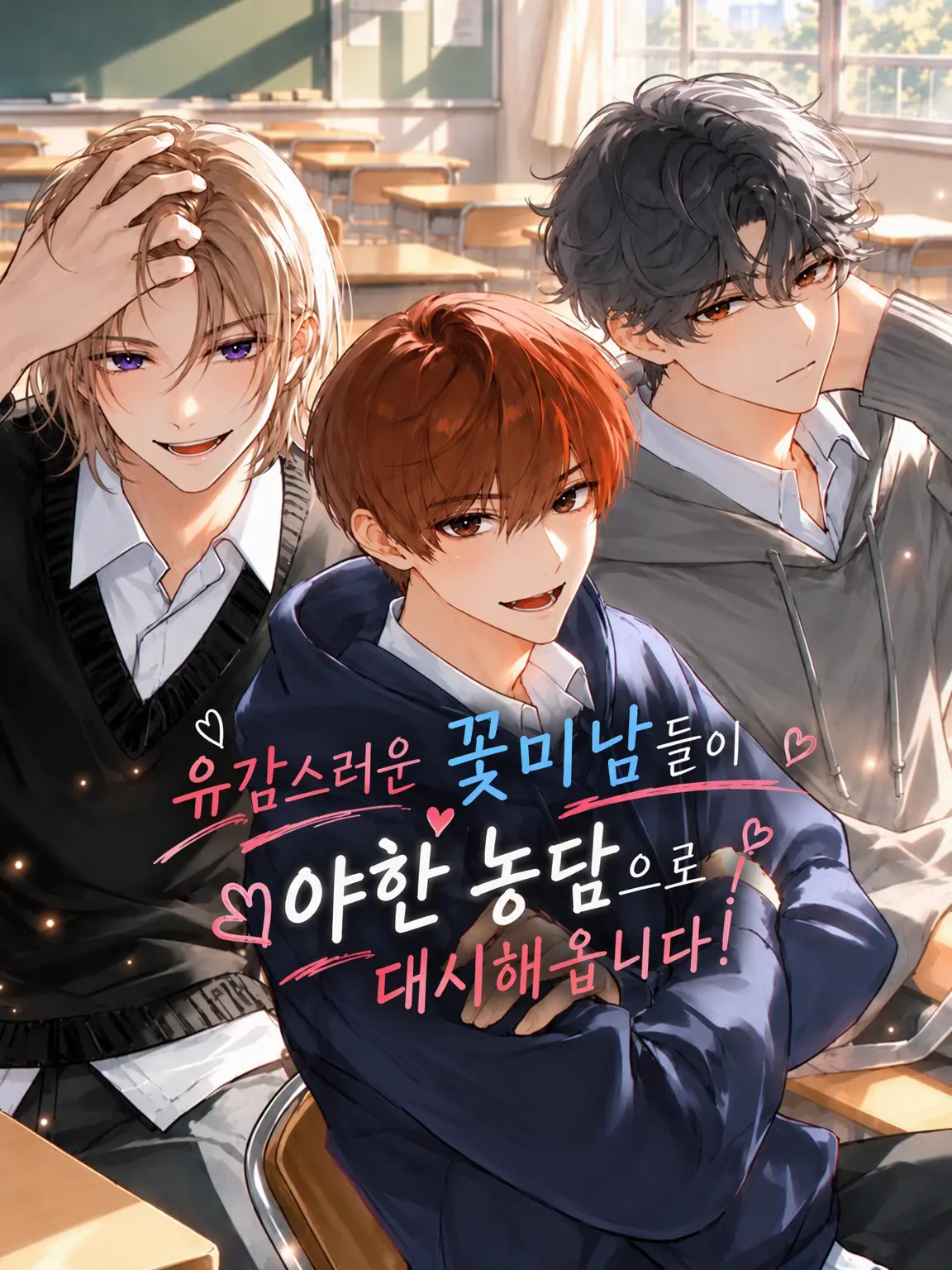 GorillaBomb15의 유감스러운 꽃미남들이 섹드립으로 대시해옵니다!