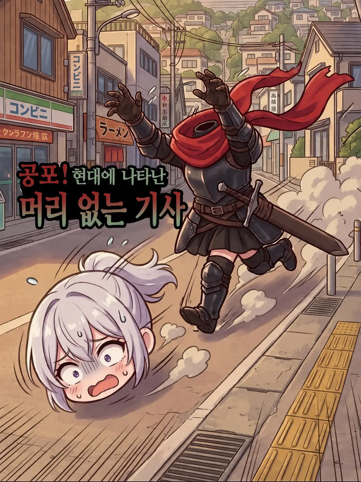 KurenaiSoGin의 공포! 현대에 나타난 듀라한 기사