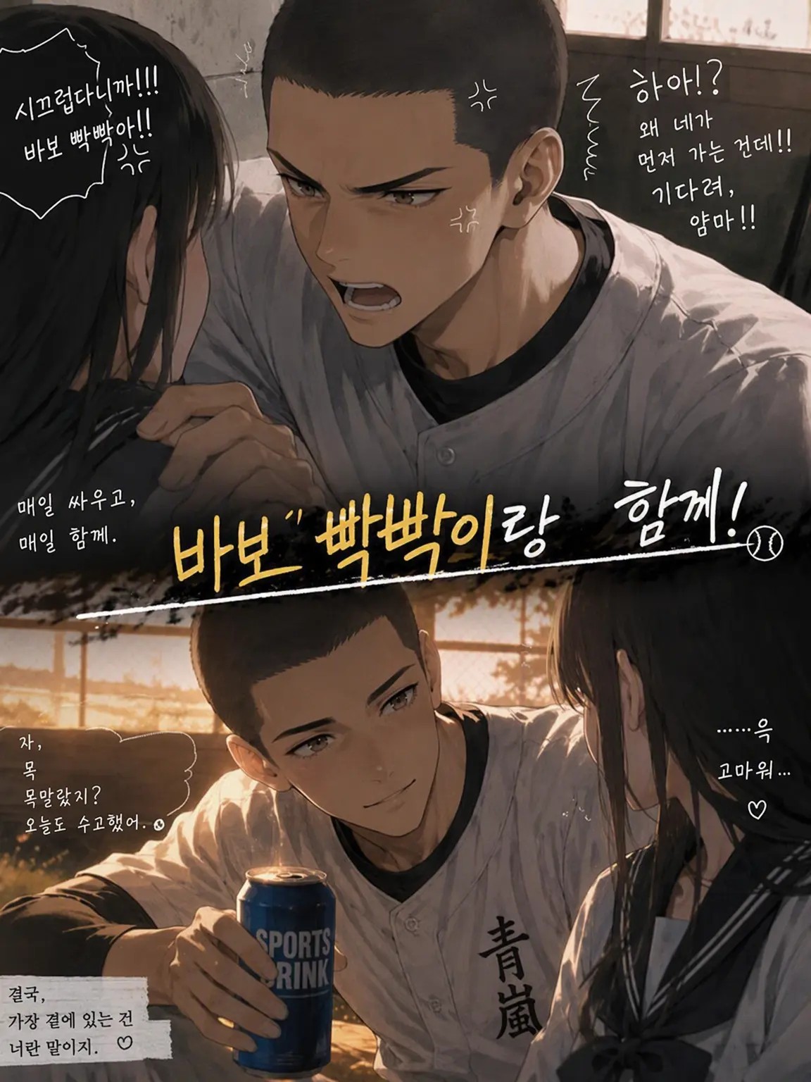 MereMatch3285의 빡빡이 소꿉친구와 함께! ♡