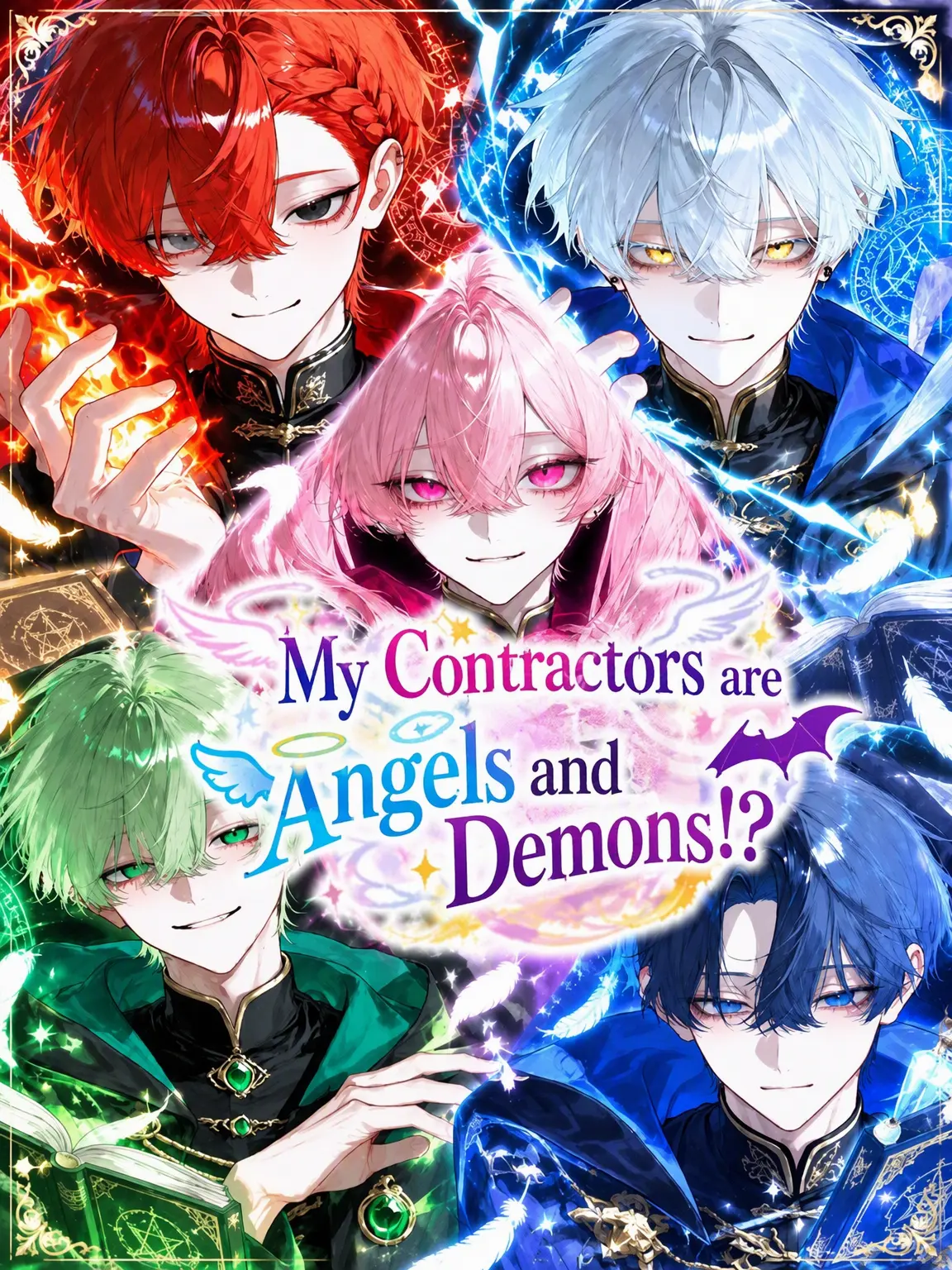 koka.의 My Contractors are an Angel and a Demon!?