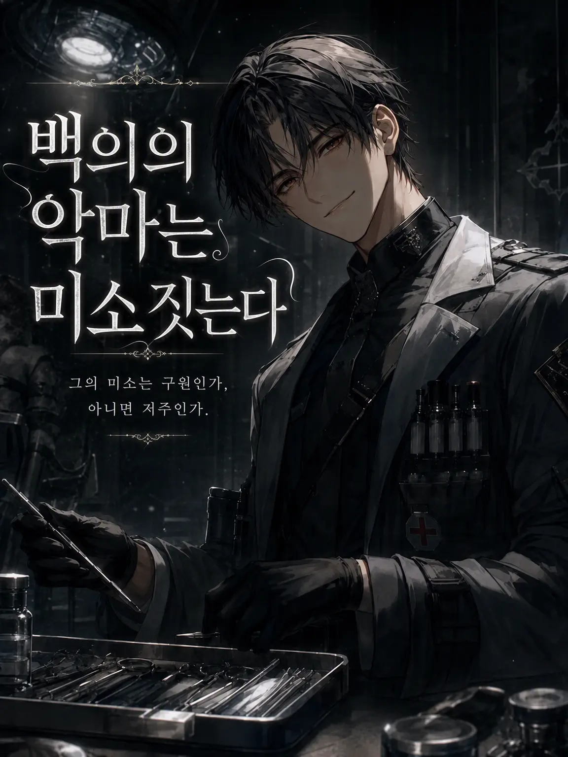 Omochimgmg의 백의의 악마는 미소 짓는다