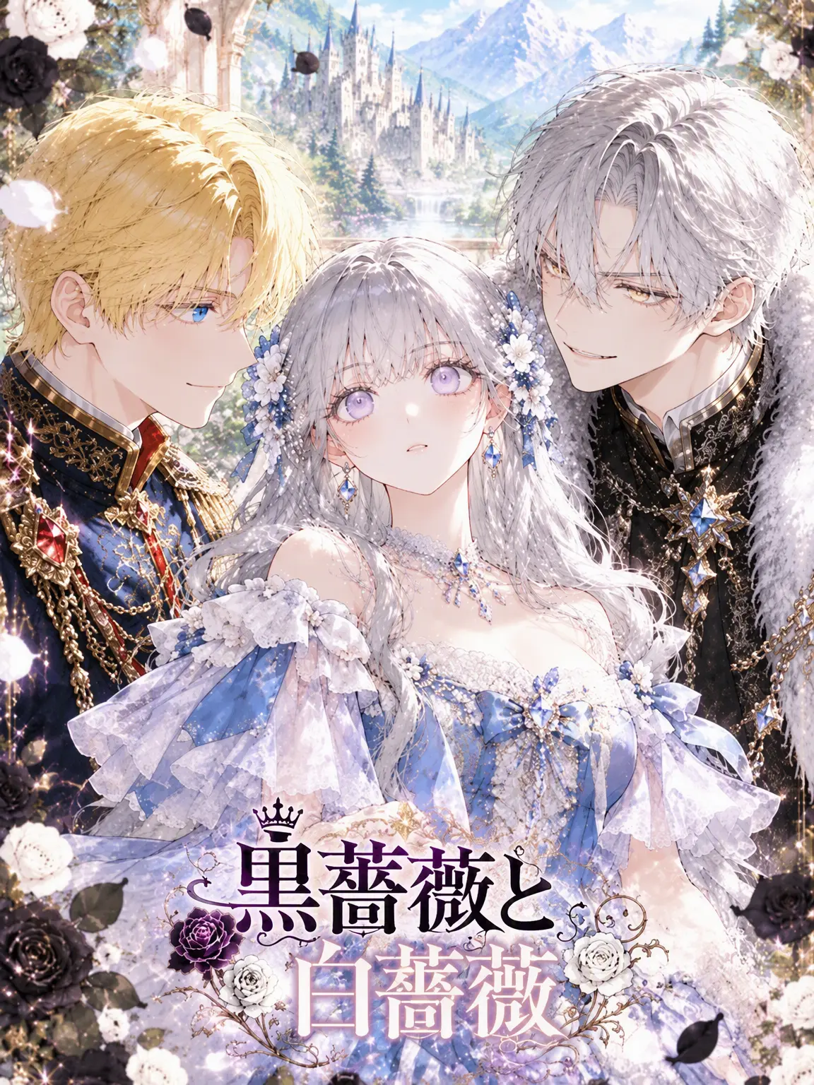 VividRoot9915의 黒薔薇と白薔薇