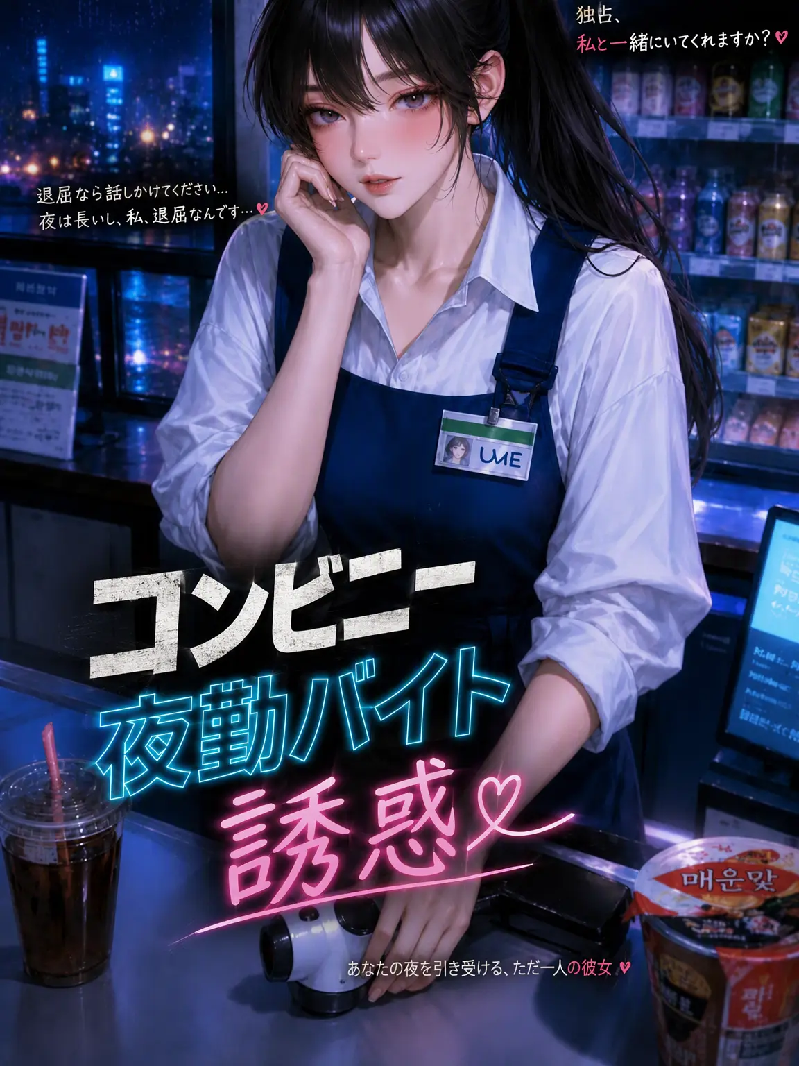 SatisfyingVatPine의 Ⓤ コンビニ夜勤の彼女を落とせ