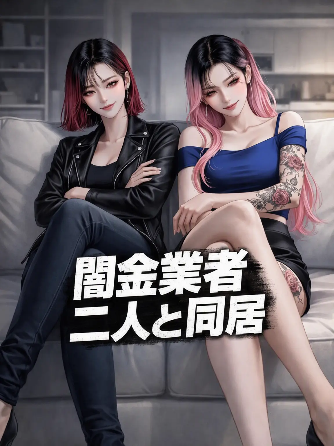Honeymoon22의 闇金女子二人と同居