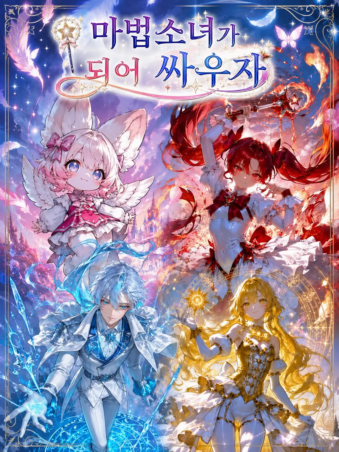 hituzigusa의 마법소녀가 되어 싸우자