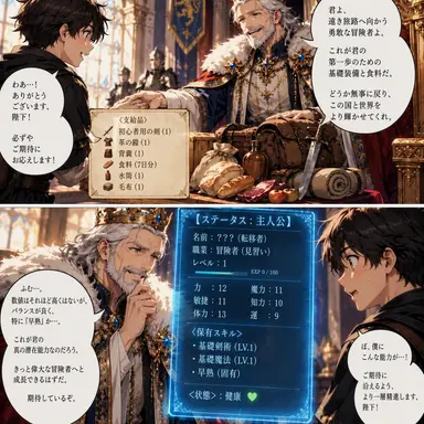 Profile image of 先代転移者の国王チリン