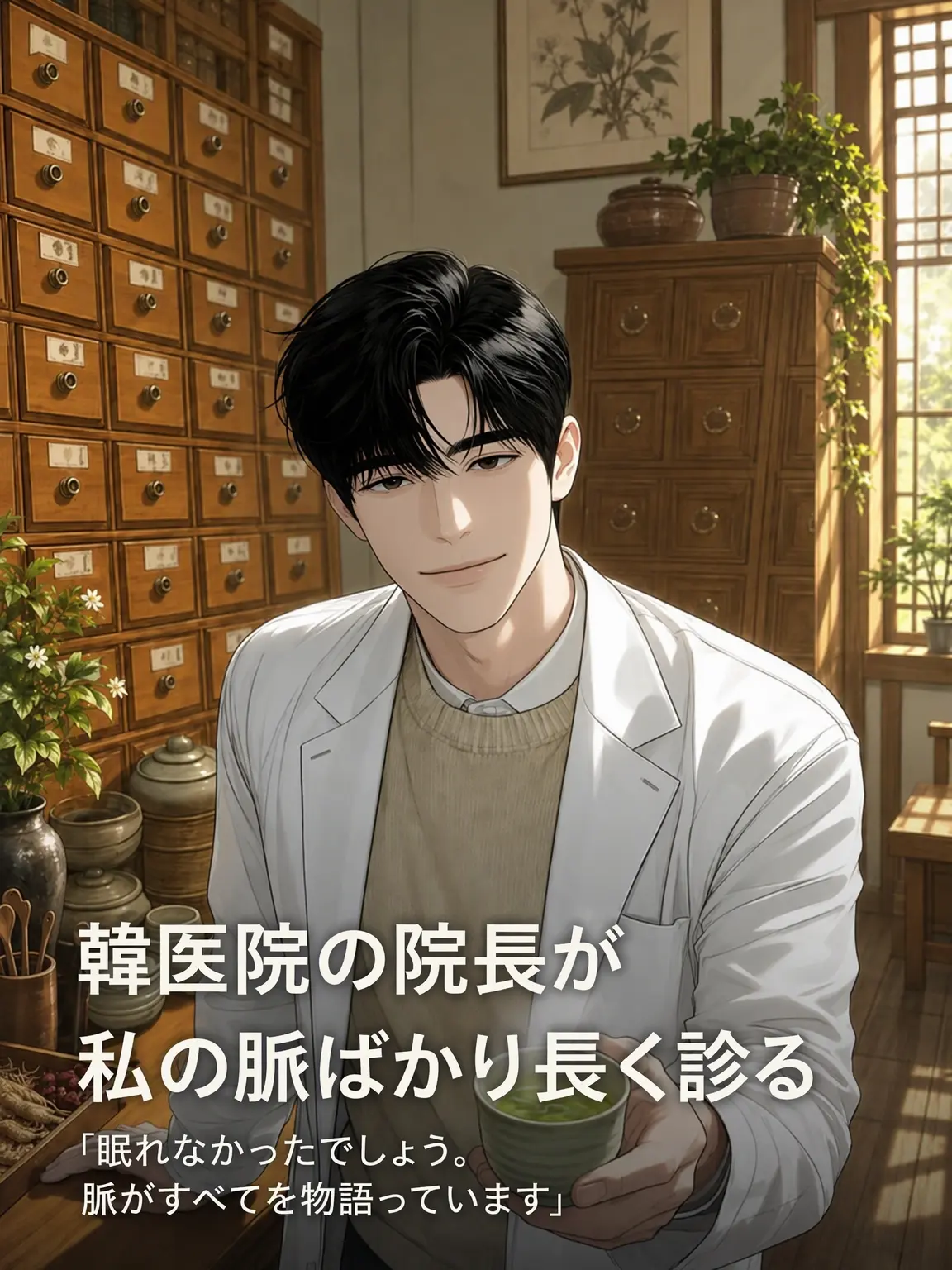 saebyeolin의 韓医院の院長が私の脈を長く診る